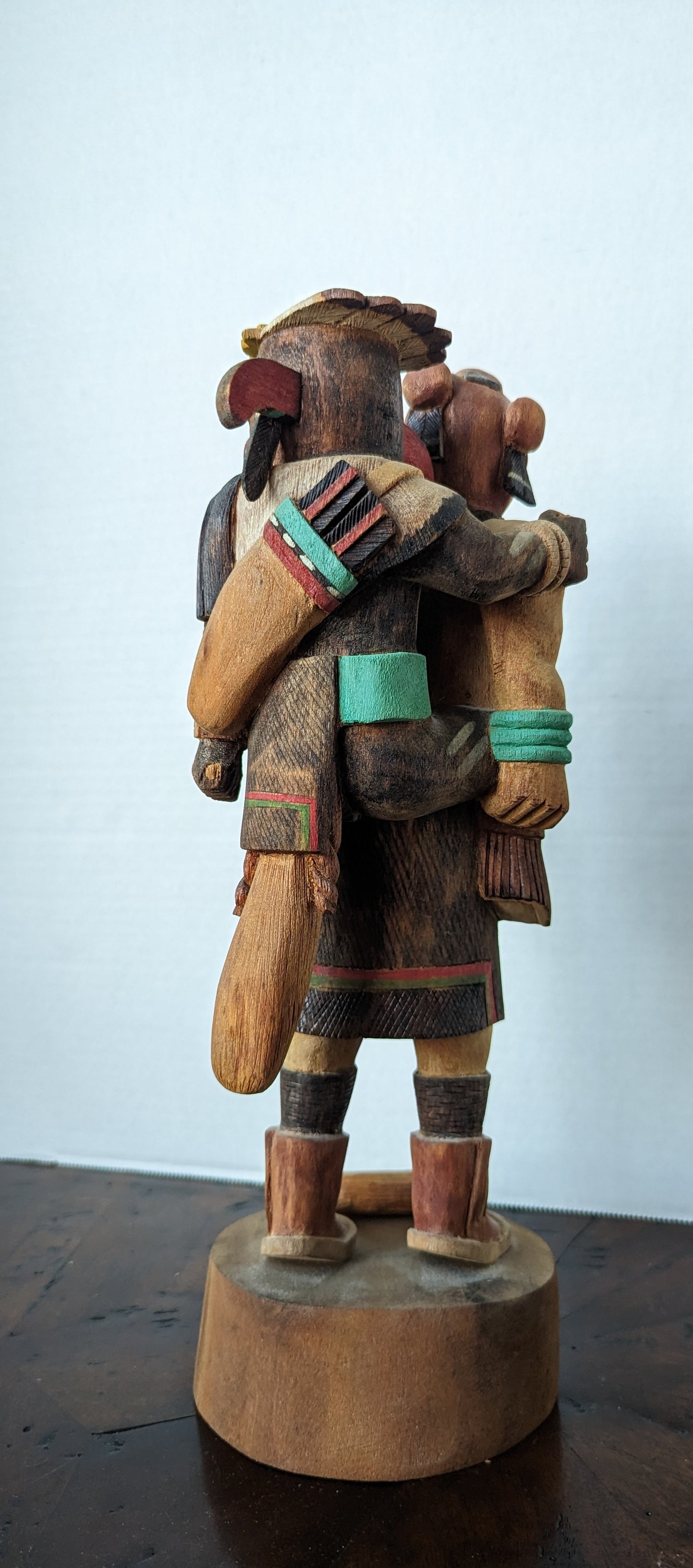 Vintage Hopi American Indian Mudhead Kachina Doll