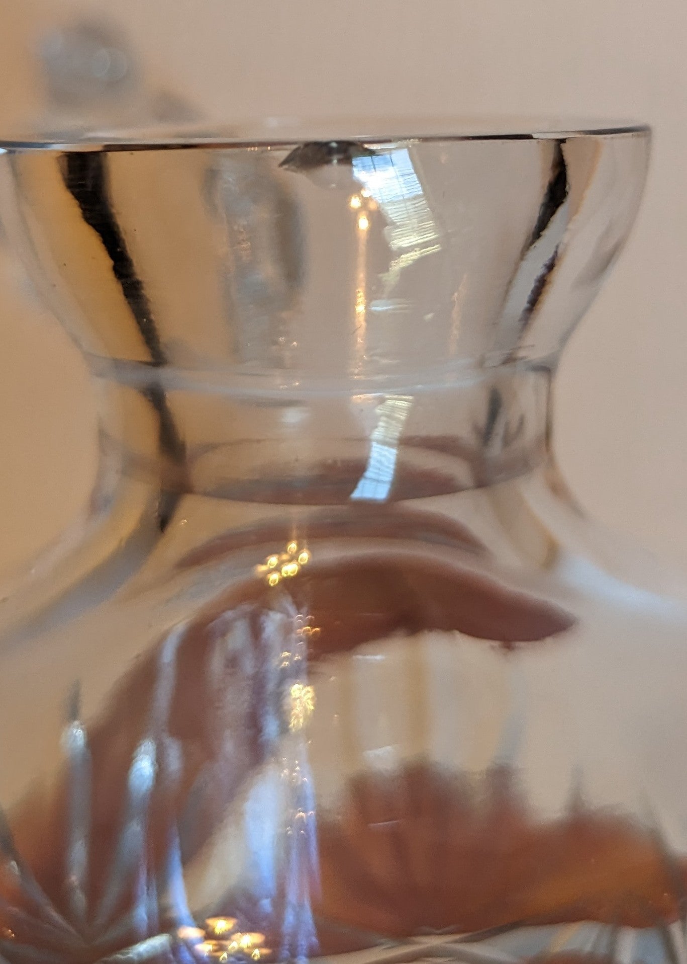 Vintage Crystal Decanter with Stopper