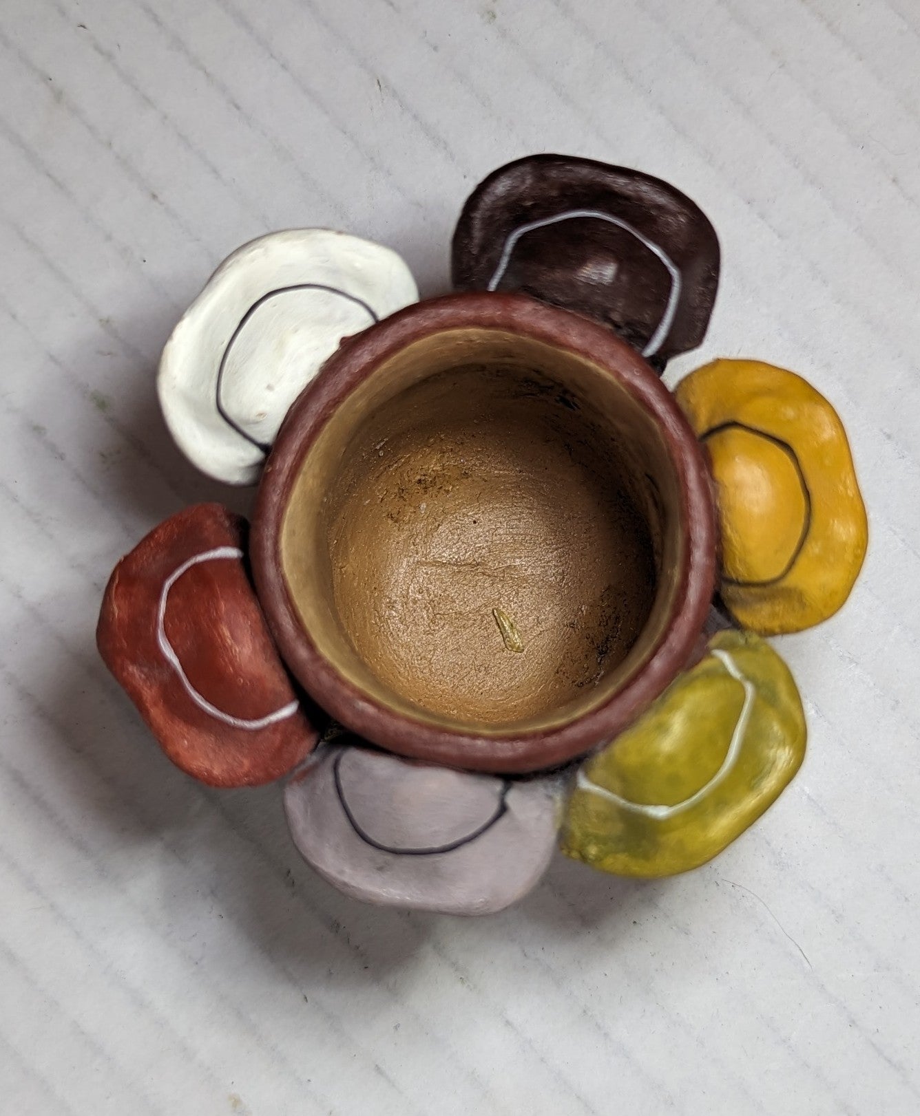 Quinua Peruvian Folk Art Clay Pottery