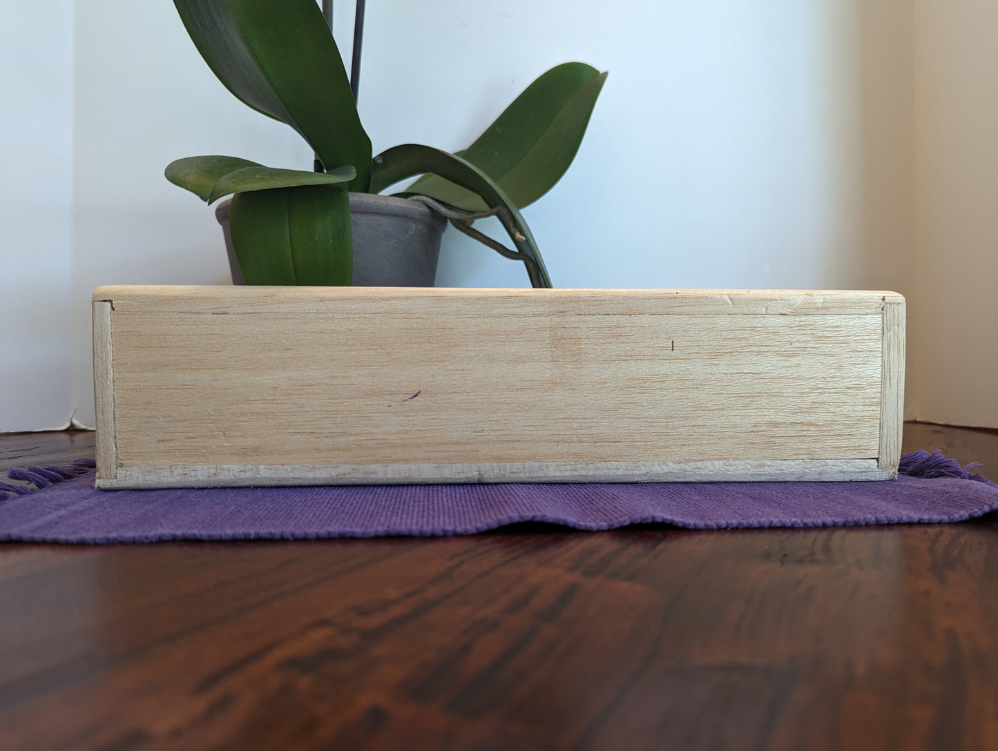 Balsa Wooden Hat Box from Ecuador