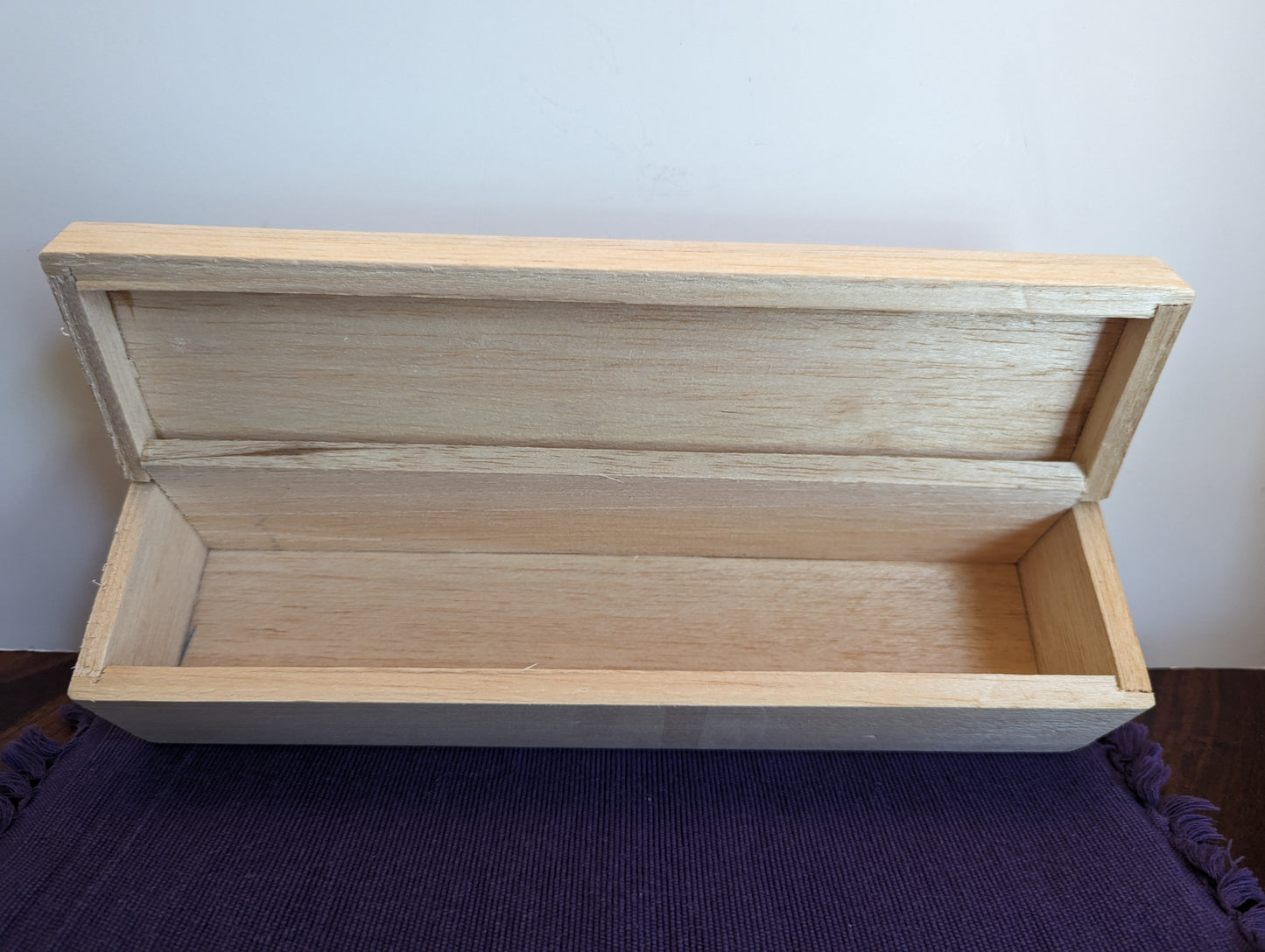 Balsa Wooden Hat Box from Ecuador