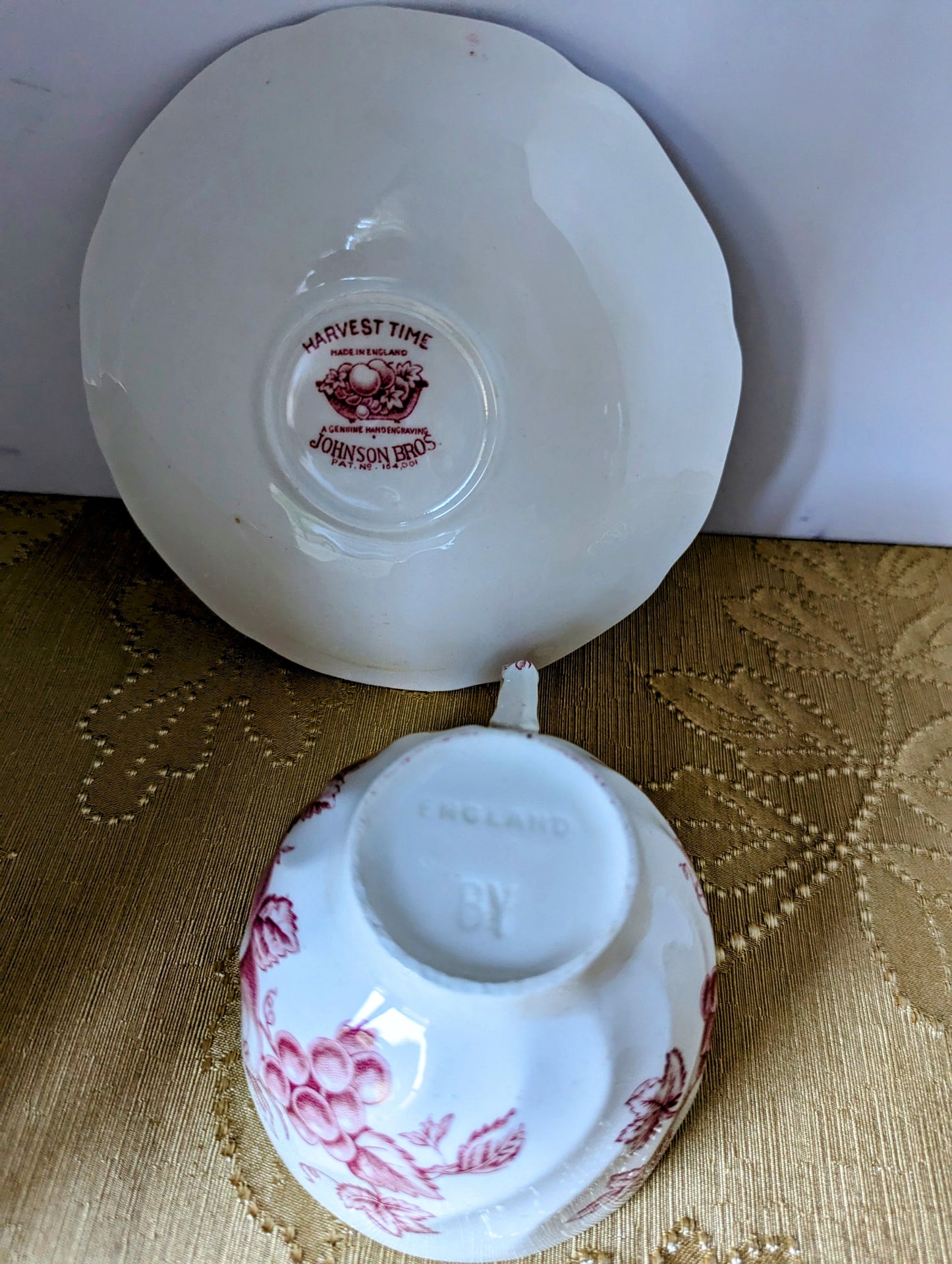Johnson Brothers Harvest Time Cup/Saucer