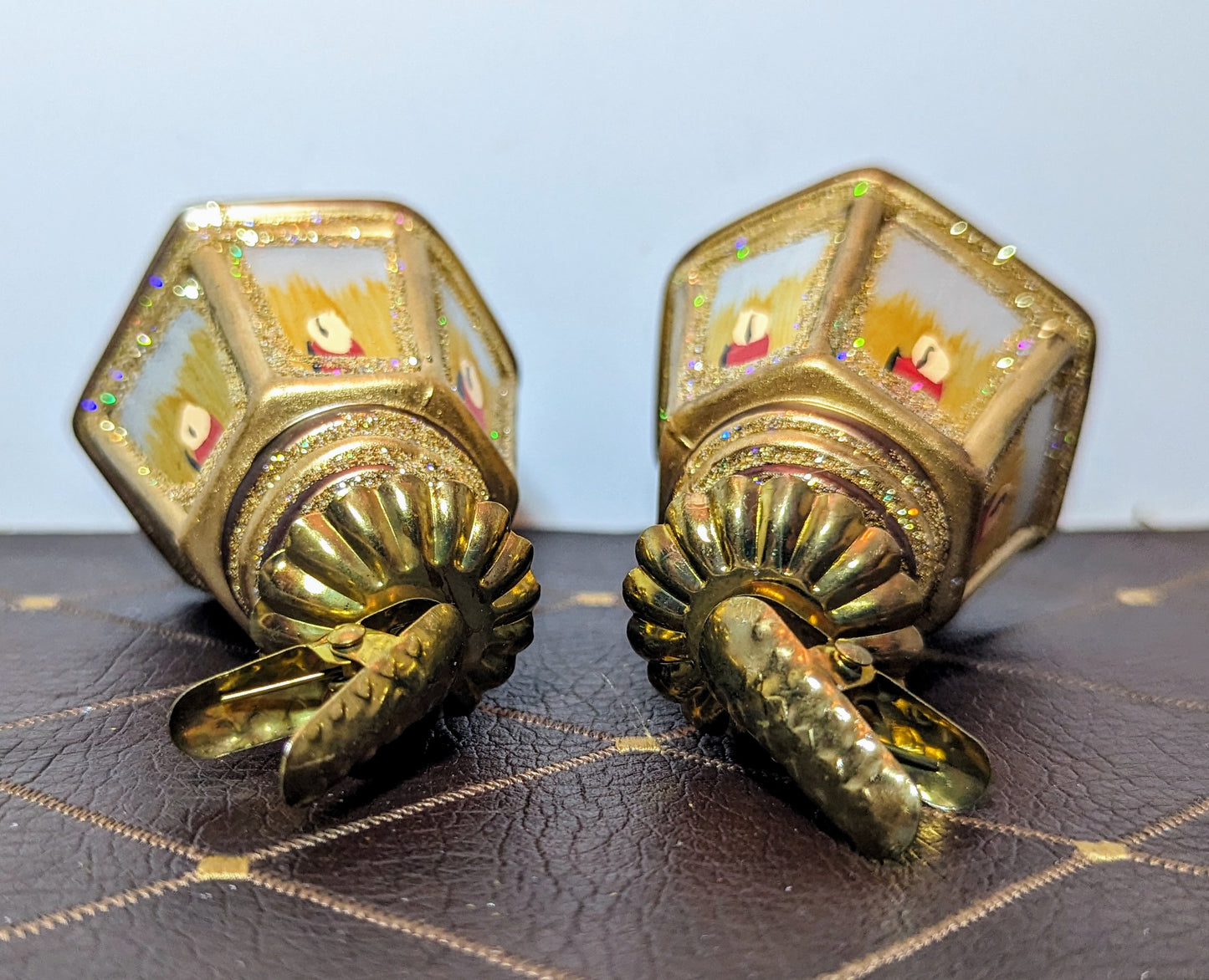 Vintage Clip-on Lantern Ornaments