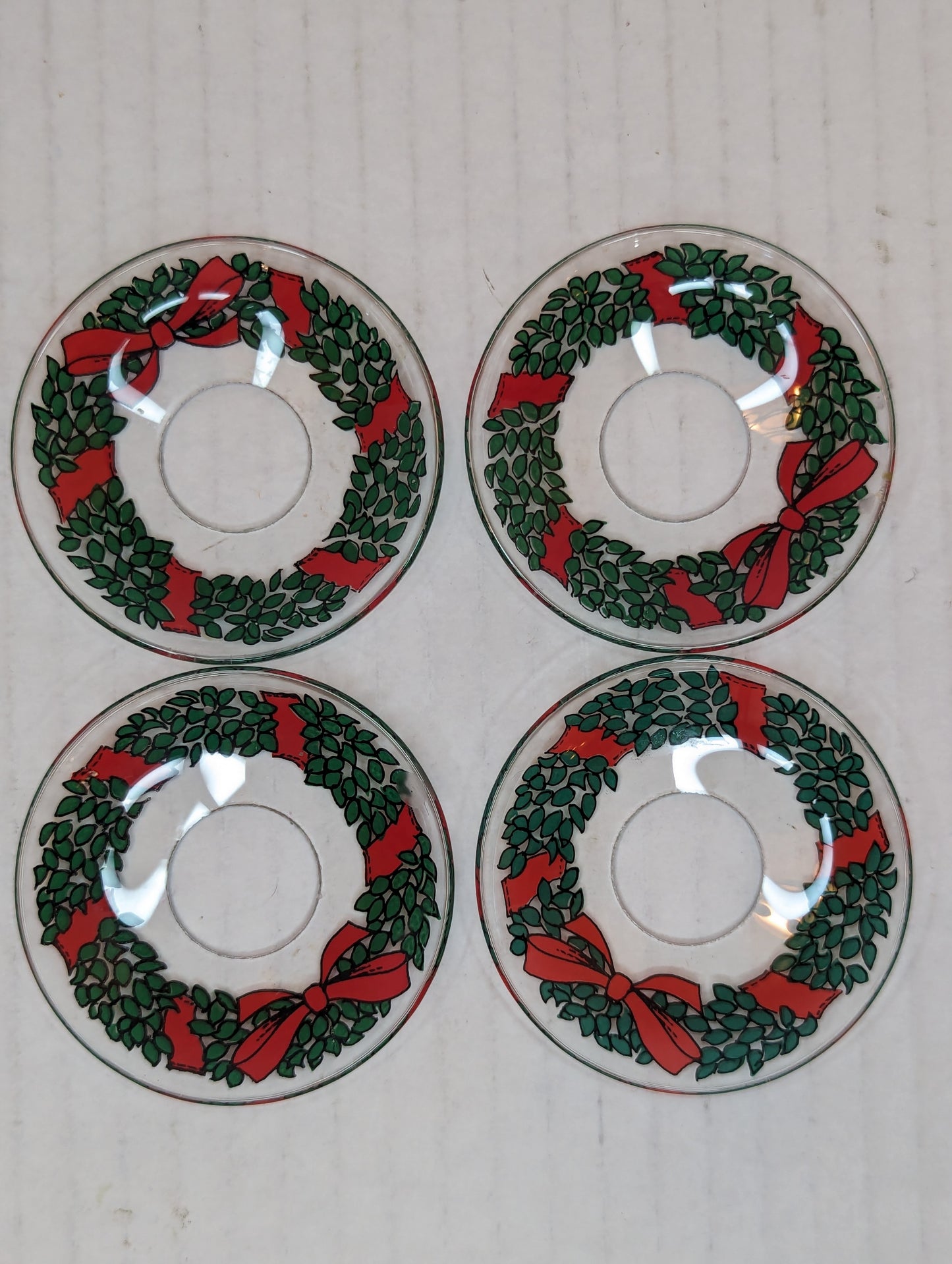 Glass Bobeches Candle Drip Rings (Set 8)