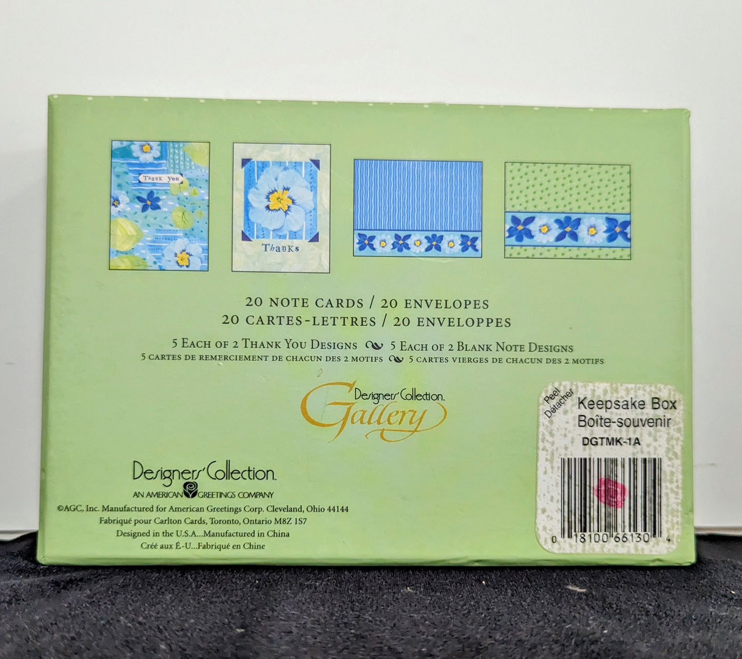 American Greetings Box Cards (9 cards/9 envelopes)