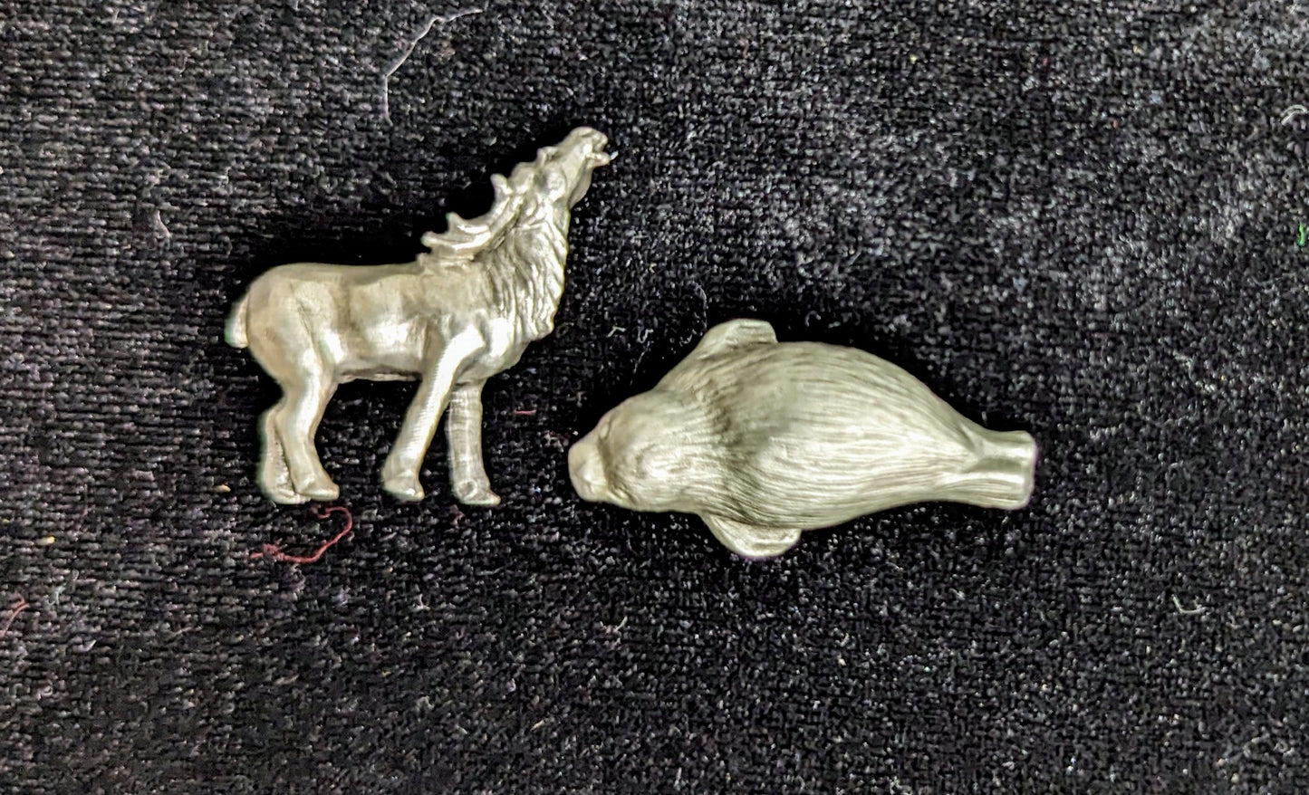 Vintage Rawcliffe Miniature Pewter Figures