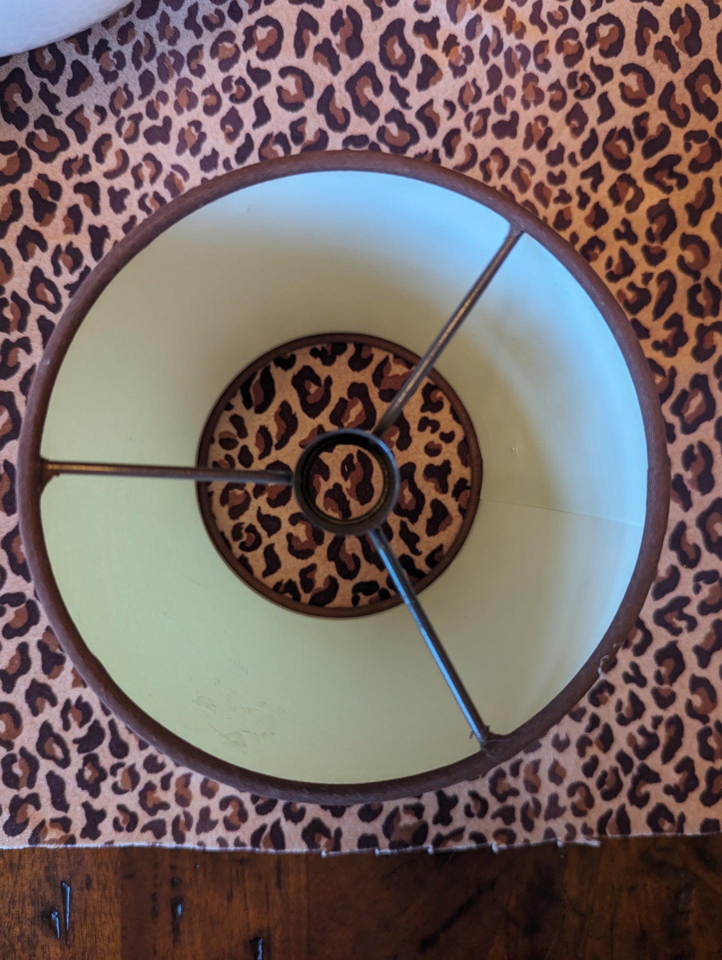 Linen Drum Lamp Shade
