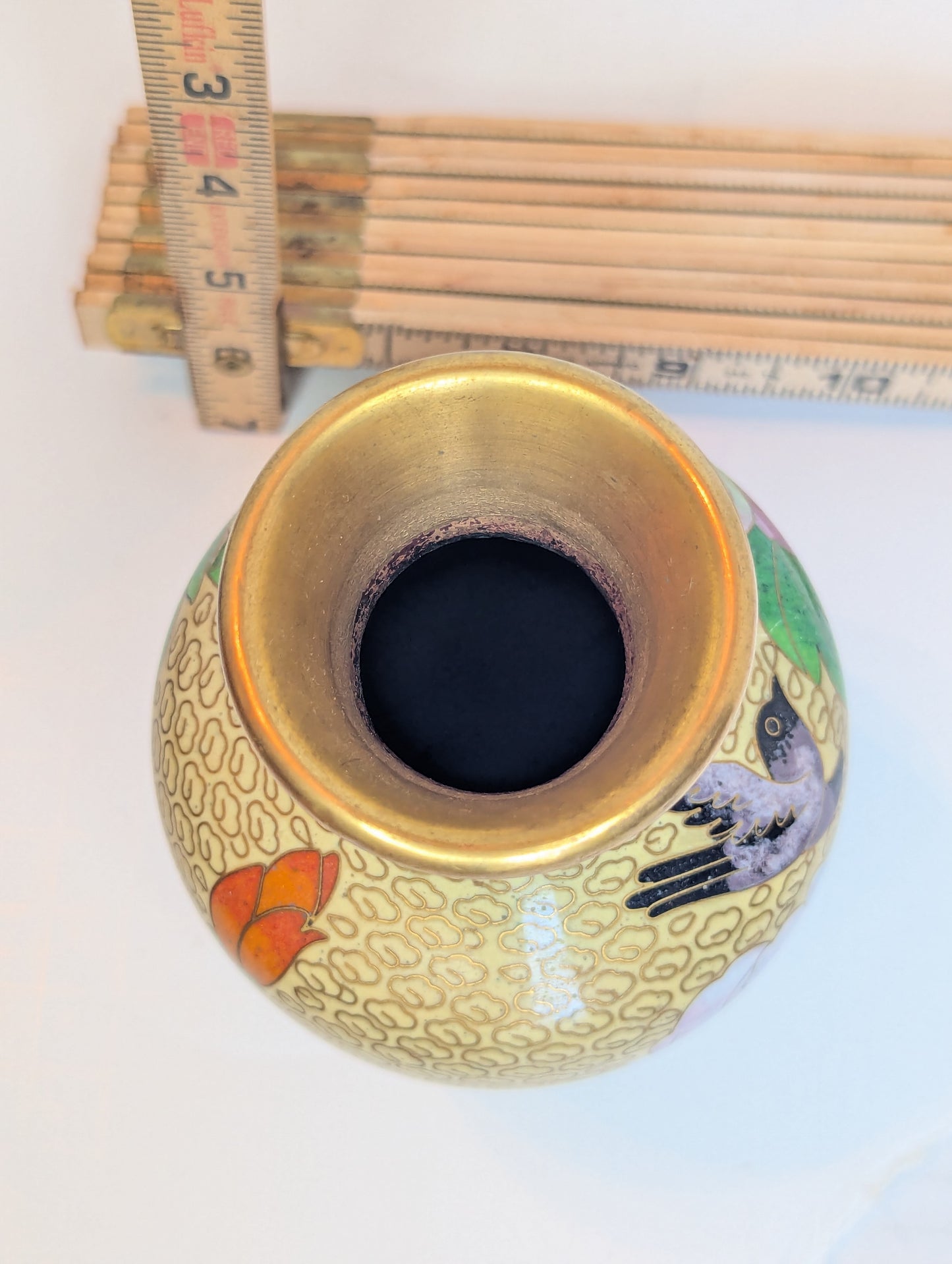 Vintage Cloisonne Bud Vase