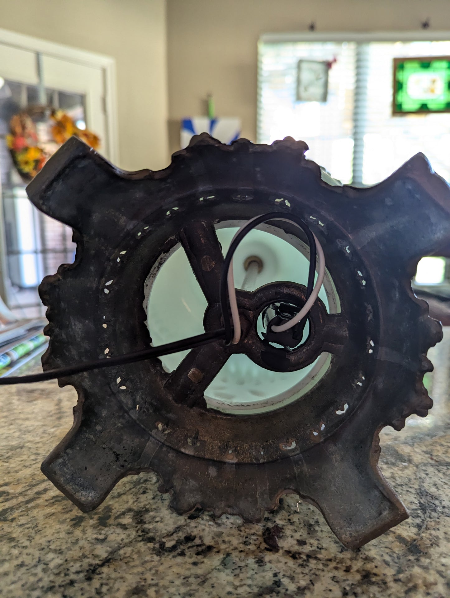 Vintage 1971 L&L GWTW Style Lamp