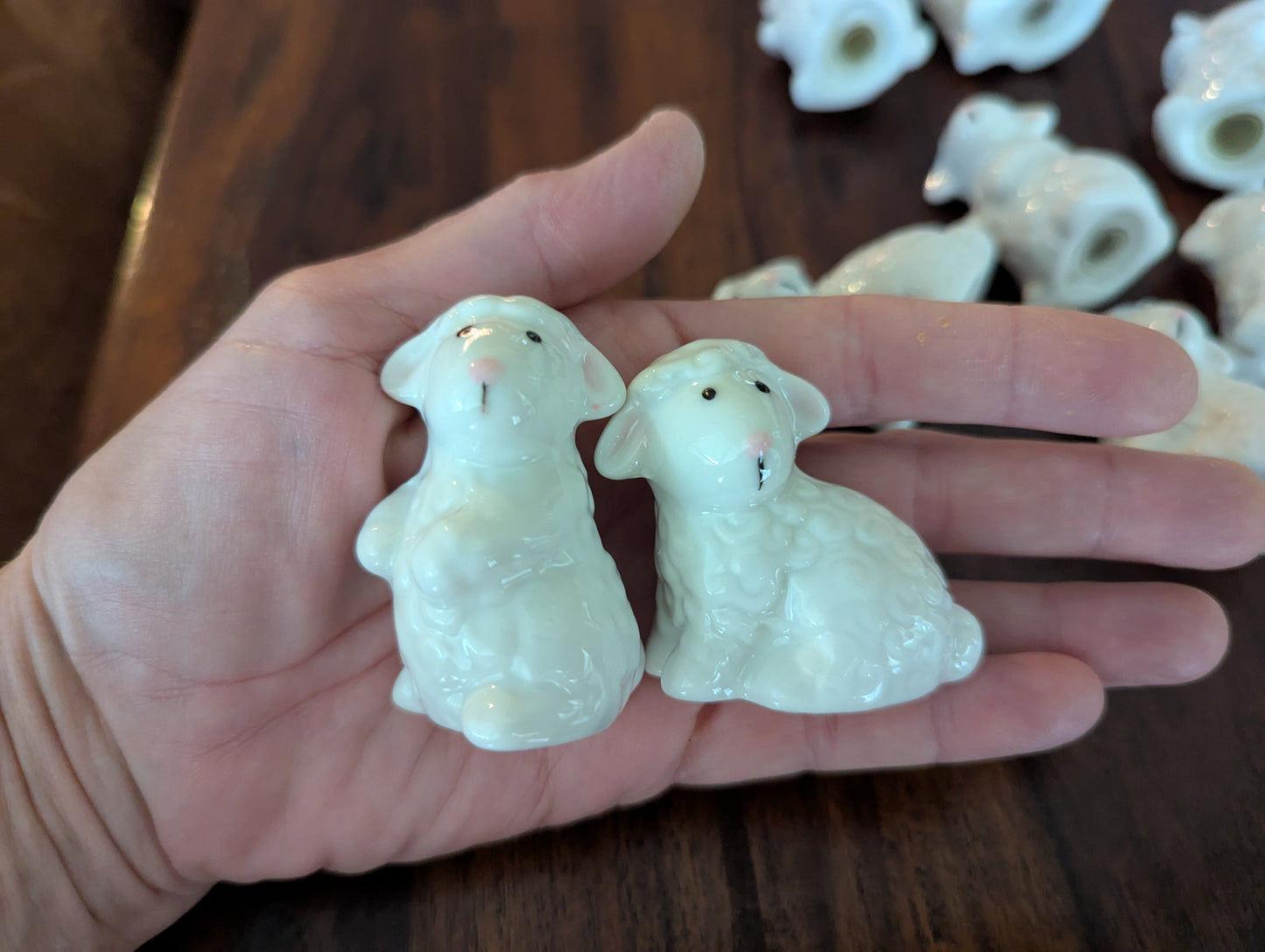 Lamb Salt and Pepper Shakers (7 sets)