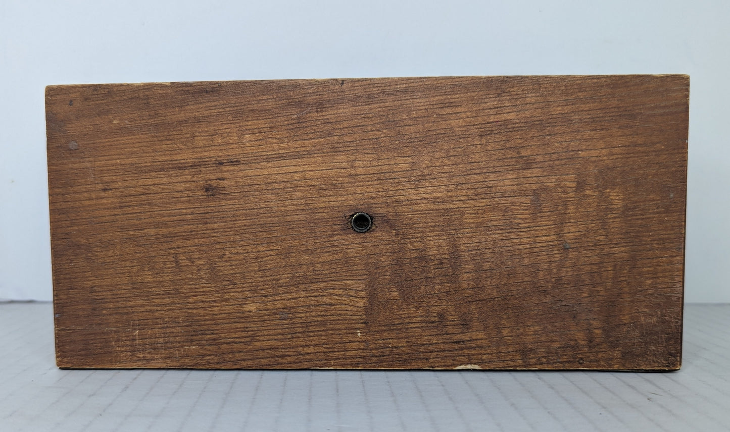 Vintage Wooden Divided Box