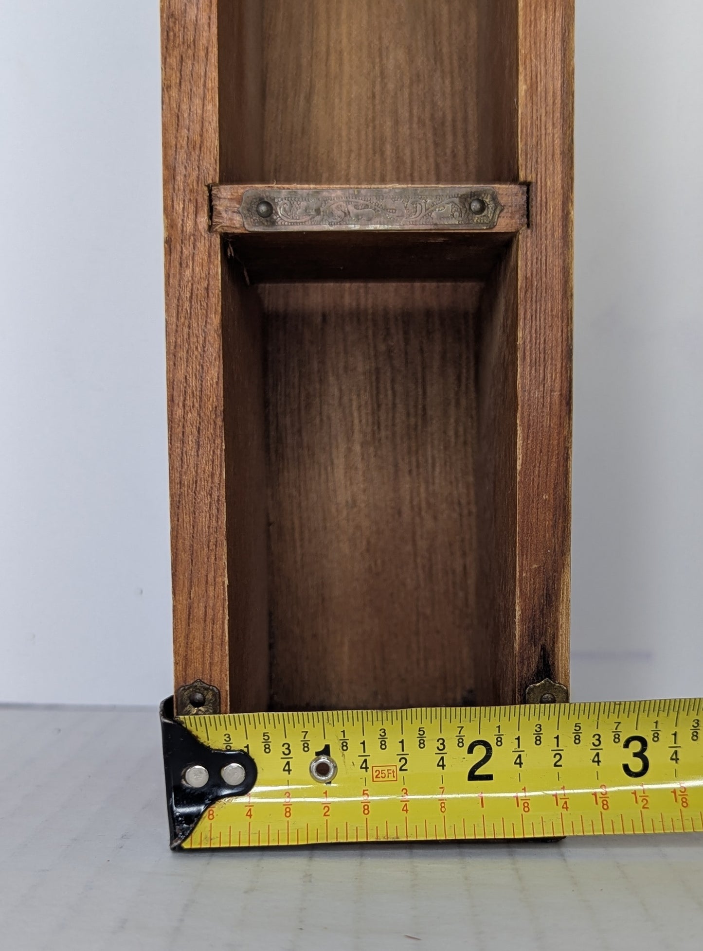 Vintage Wooden Divided Box