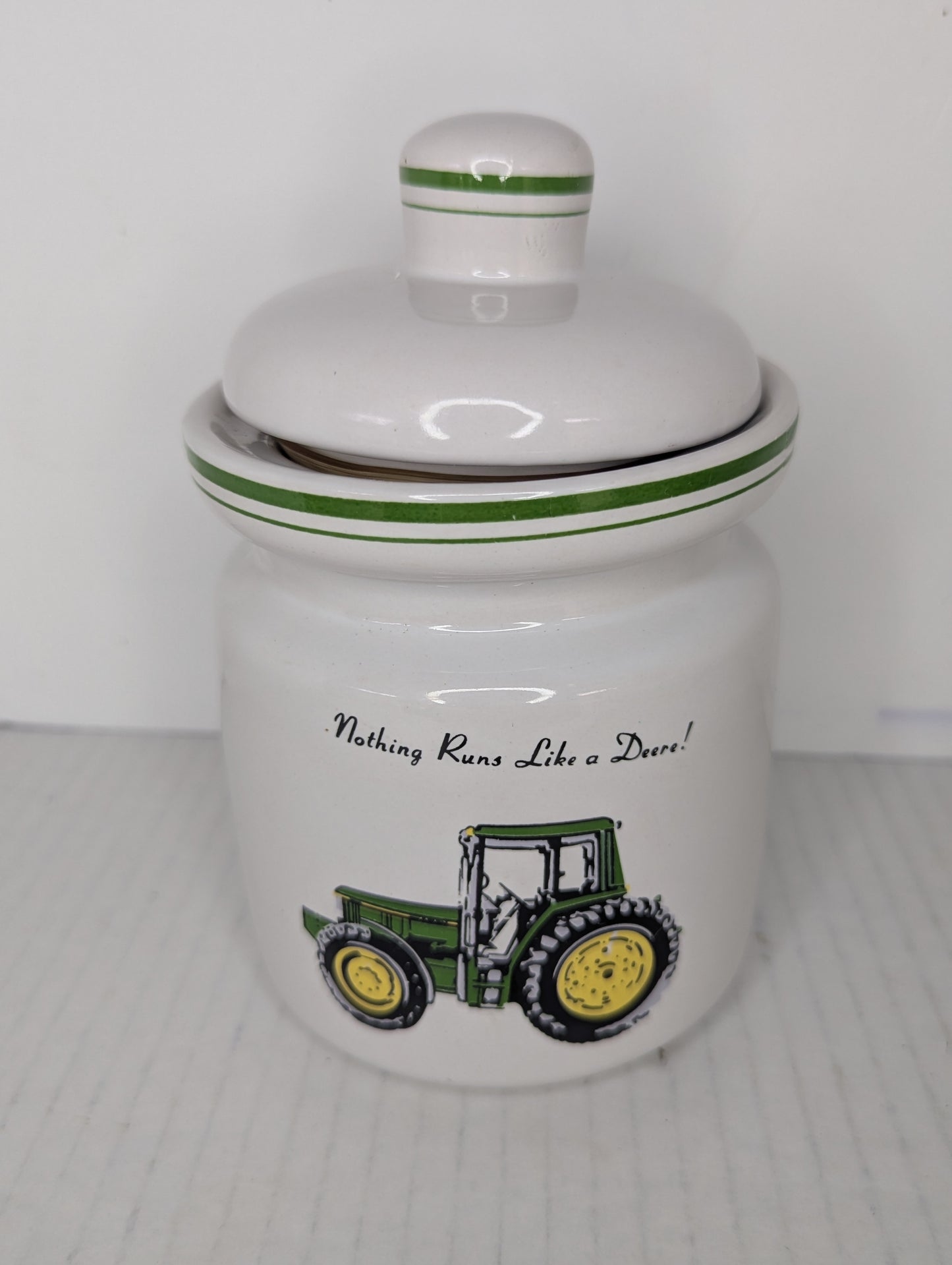 Gibson John Deere Lidded Canister