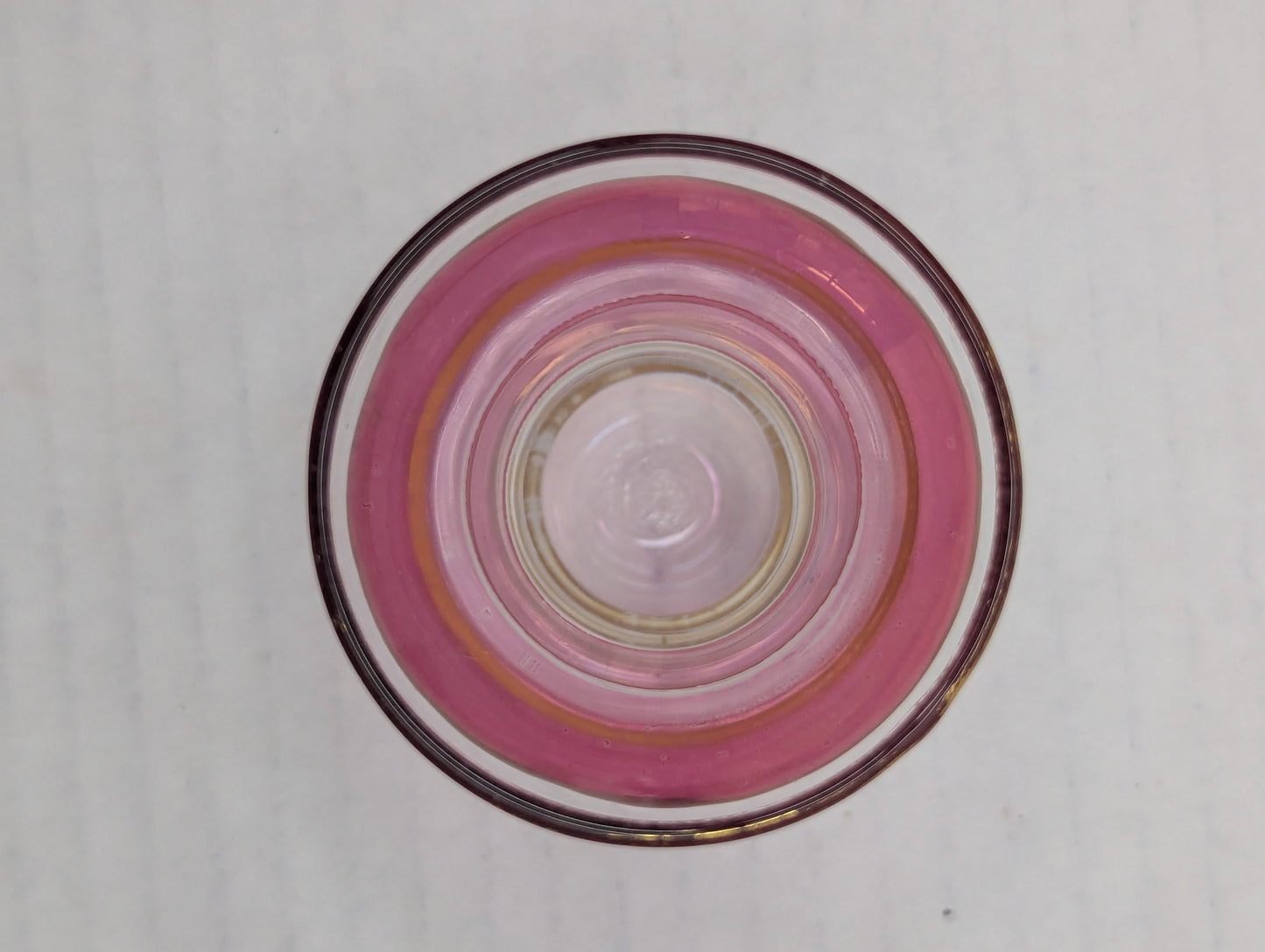 1940-50's Bartlett Collins Cranberry Bud Vase
