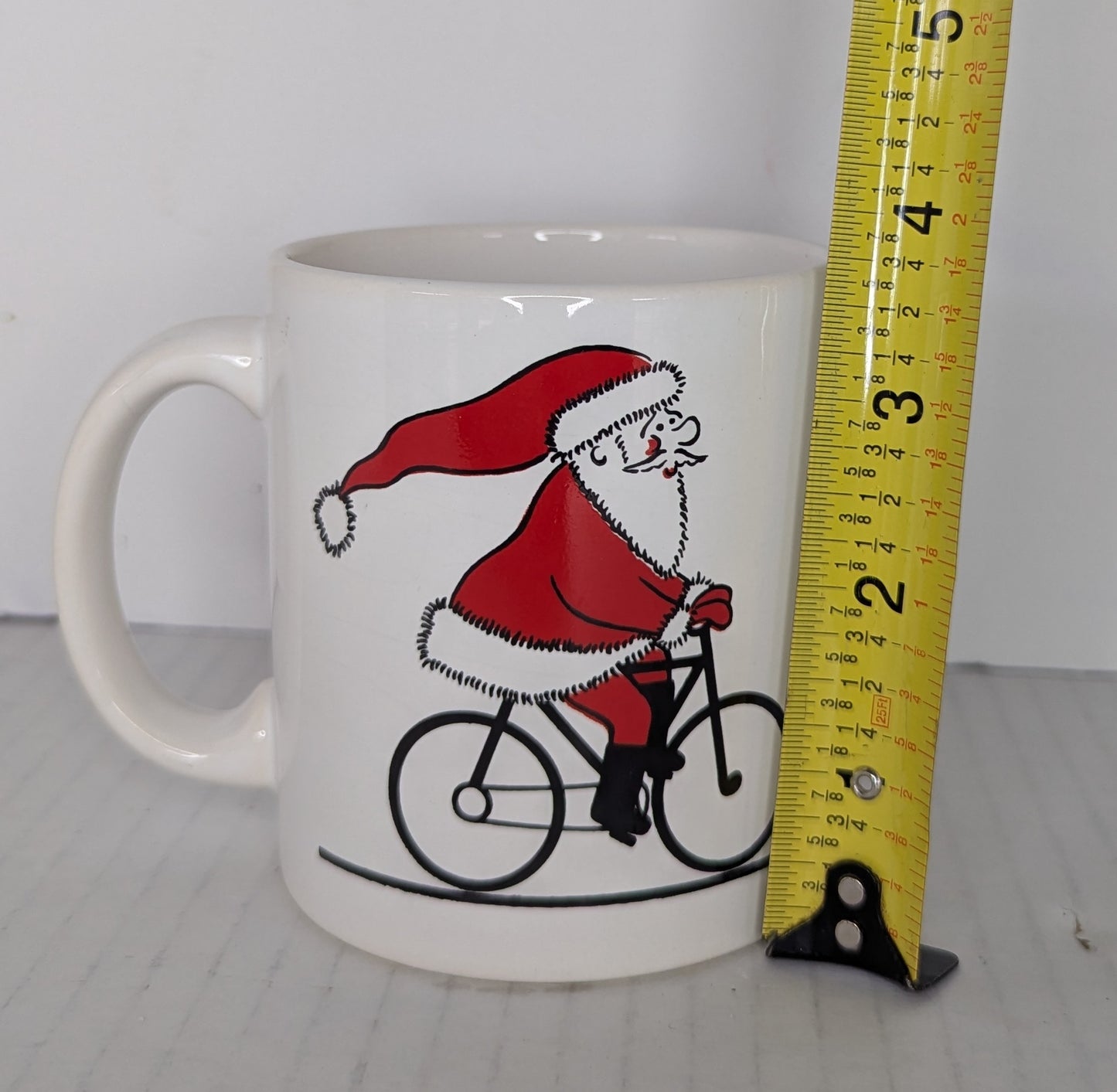 Waechtersbach Vintage Santa on Bicycle Cup