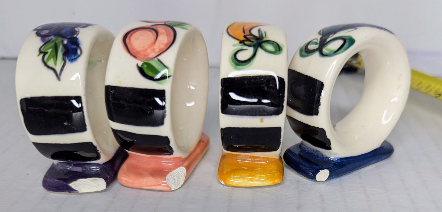 Vintage Vicki Carroll Napkin Rings
