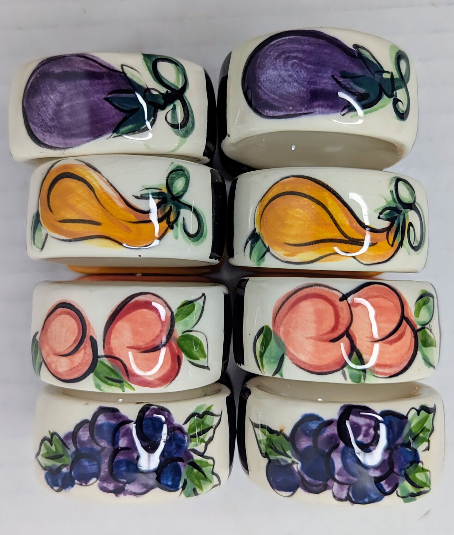 Vintage Vicki Carroll Napkin Rings