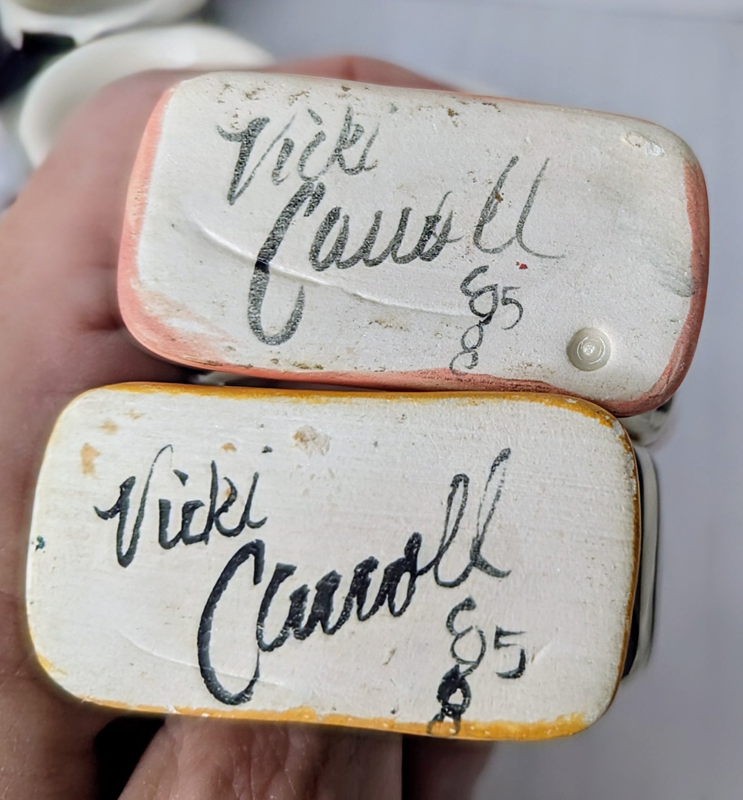 Vintage Vicki Carroll Napkin Rings