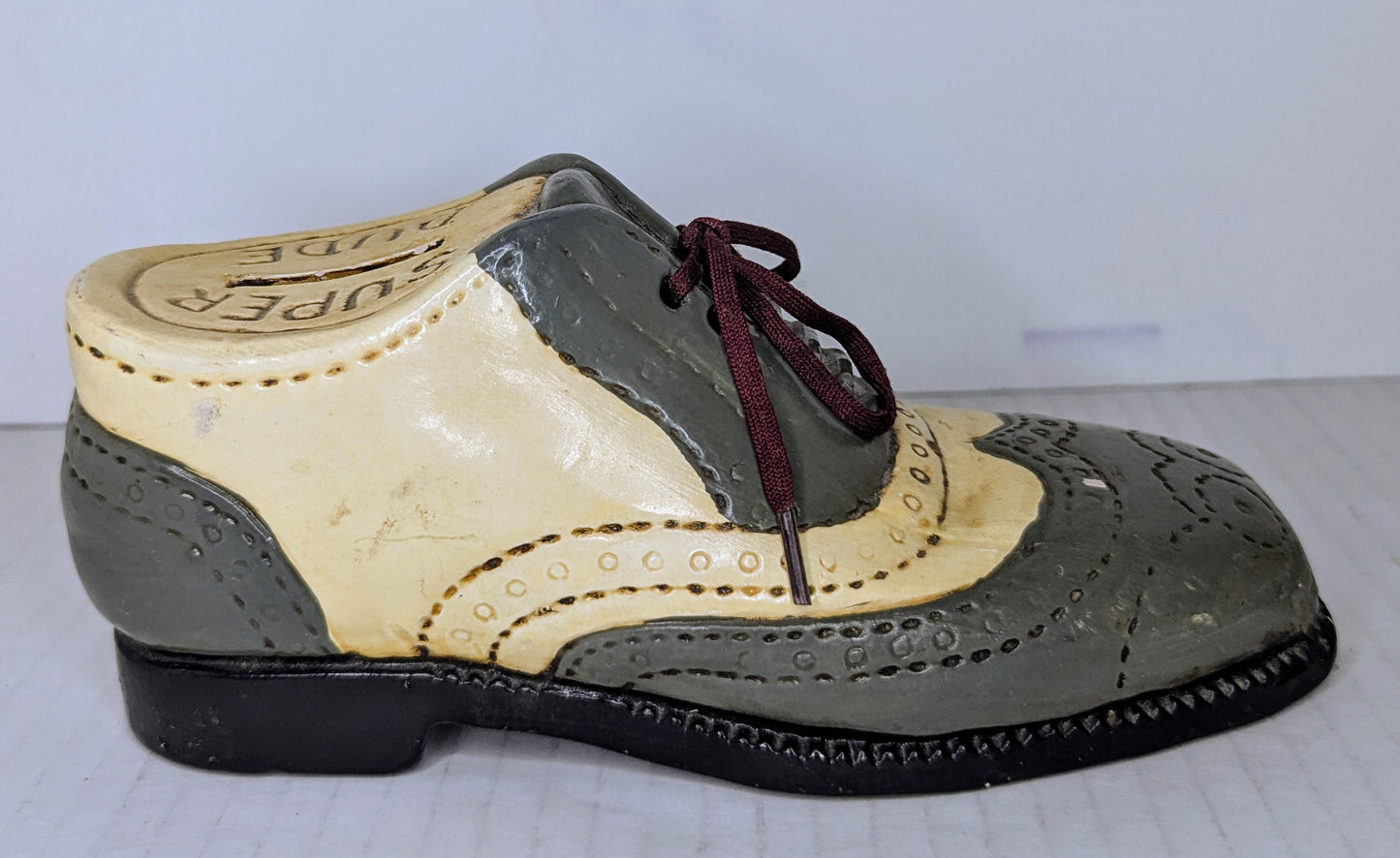 Vintage Enesco "Super Dude" Shoe Bank