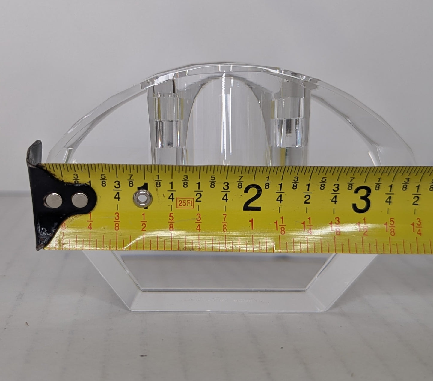 Vintage Crystal Oleg Cassini Candle Holder