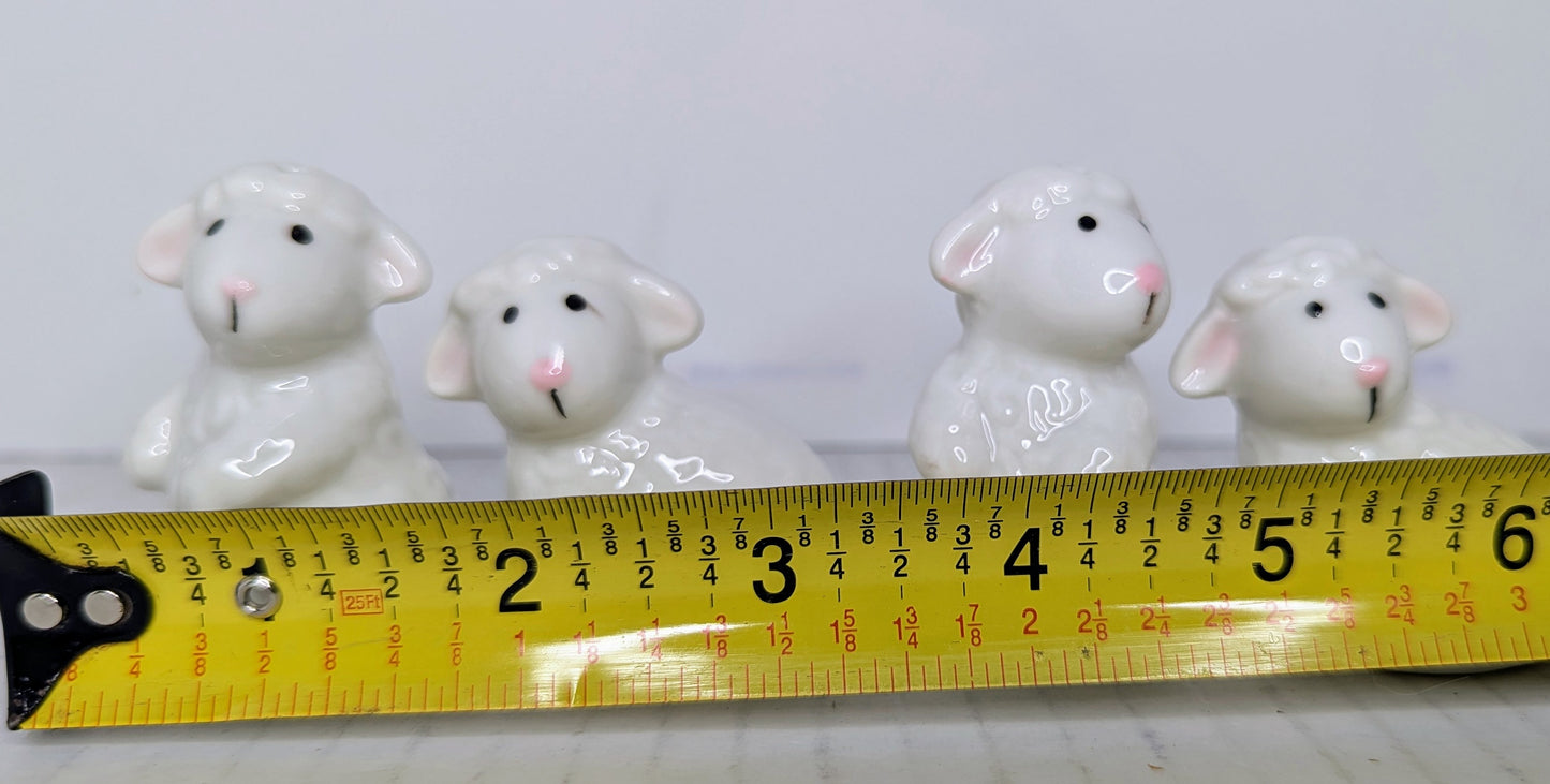 Lamb Salt and Pepper Shakers (7 sets)