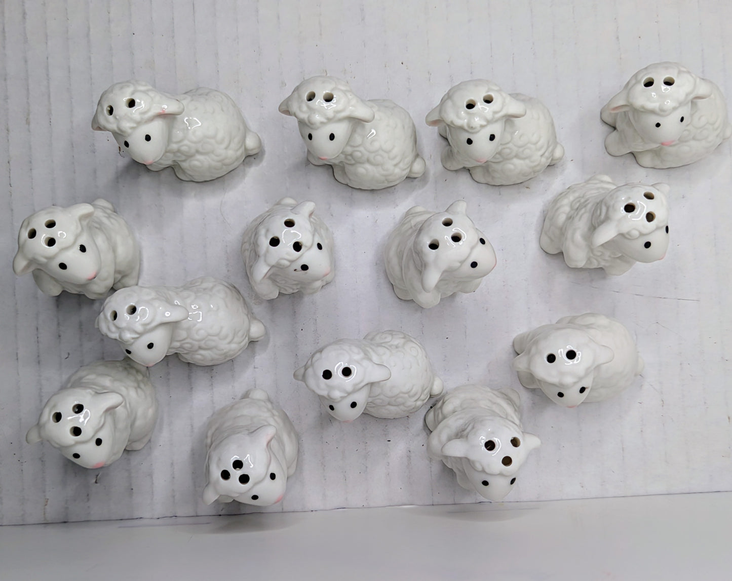 Lamb Salt and Pepper Shakers (7 sets)