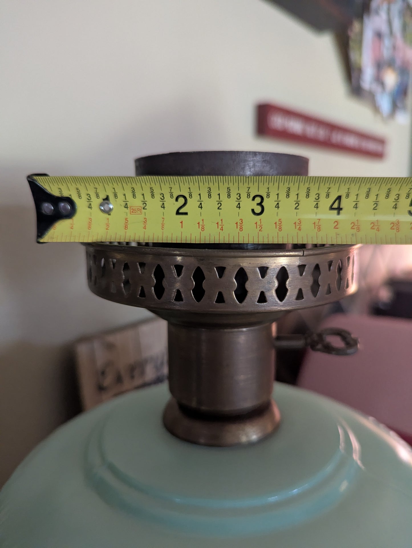 Vintage 1971 L&L GWTW Style Lamp