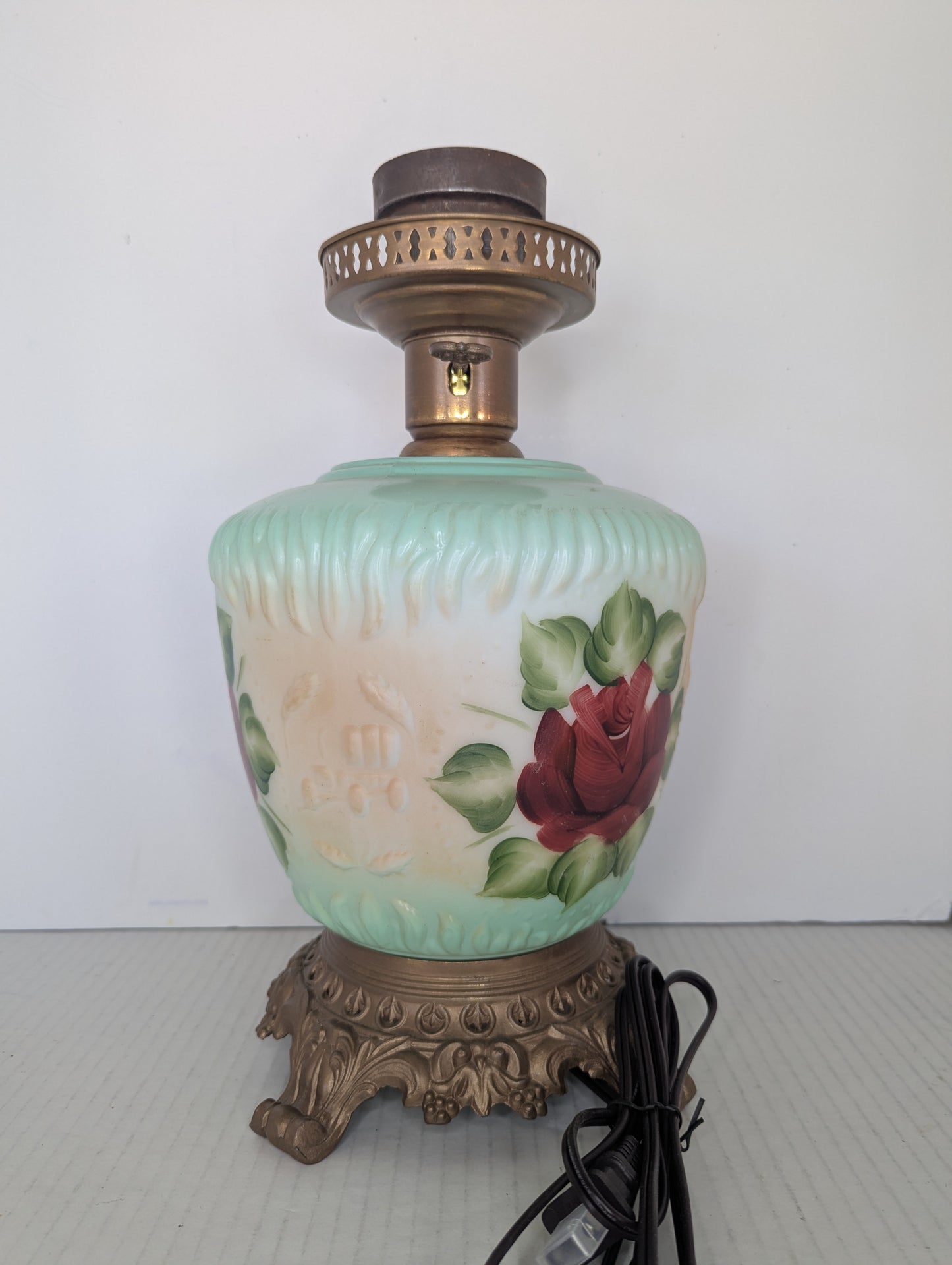 Vintage 1971 L&L GWTW Style Lamp