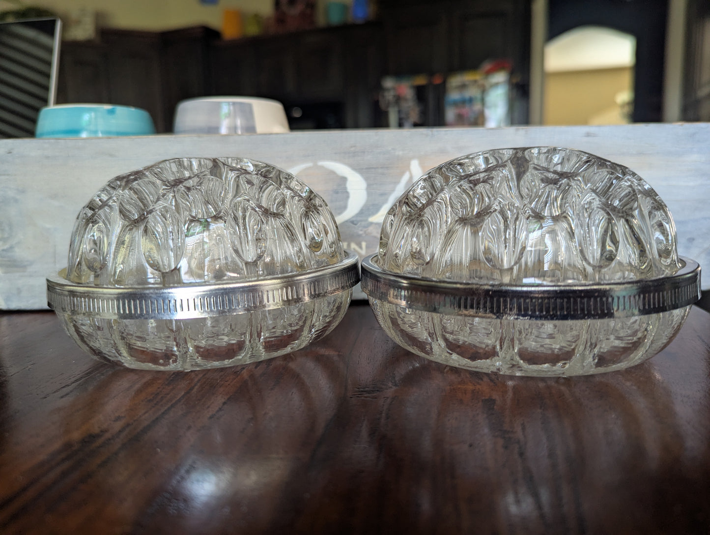 Vintage Reims Large Flower Frogs France