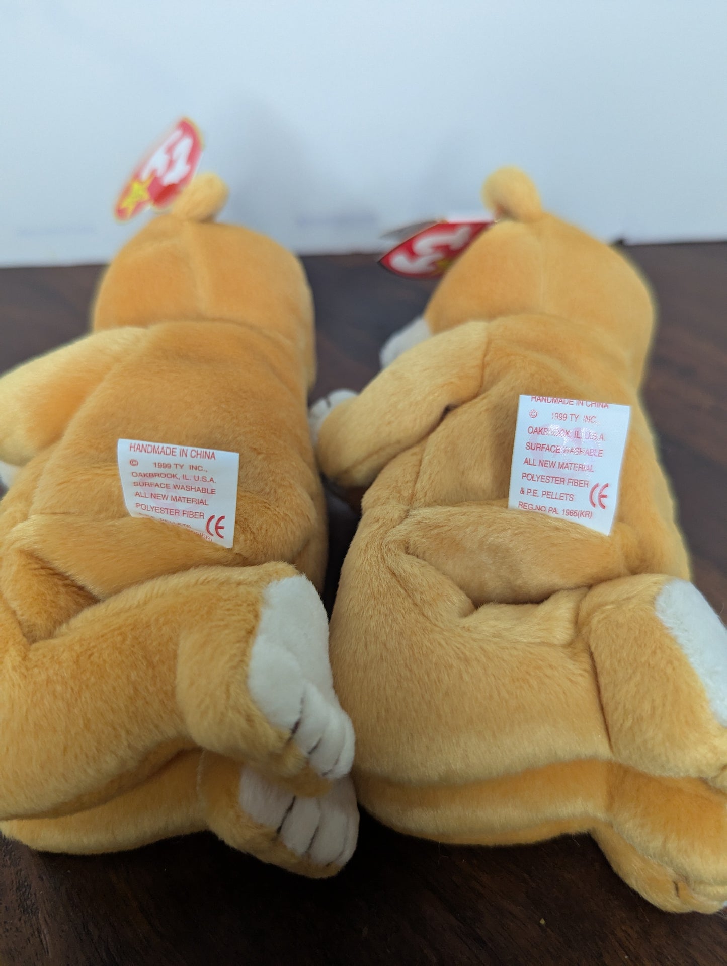 1998 ty Beanie Baby Hope The Praying Bear