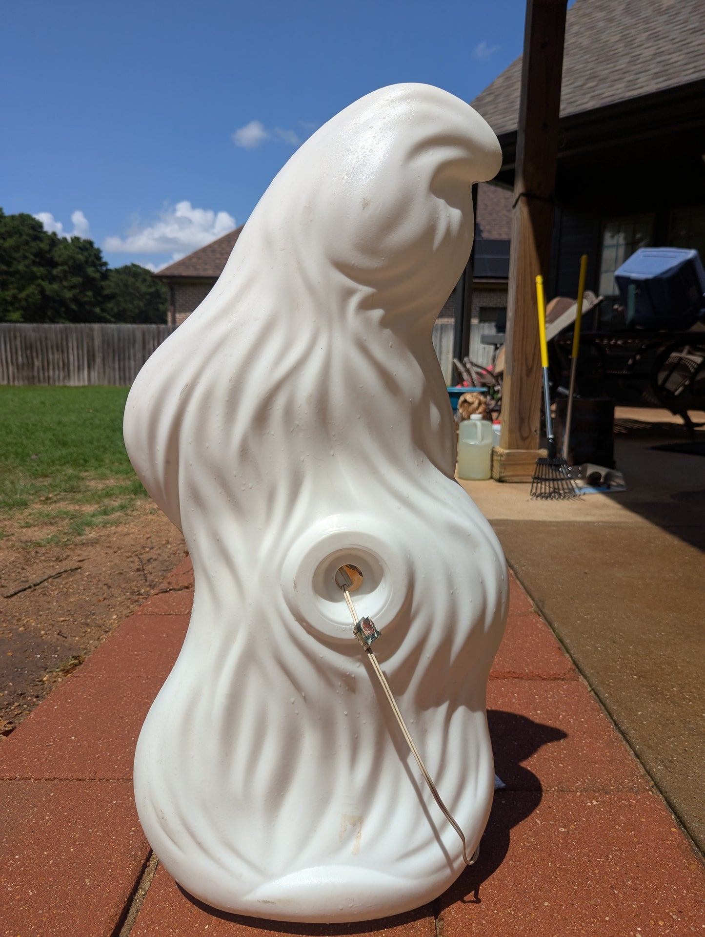 Grand Venture 1997 Halloween Blow Mold Ghost