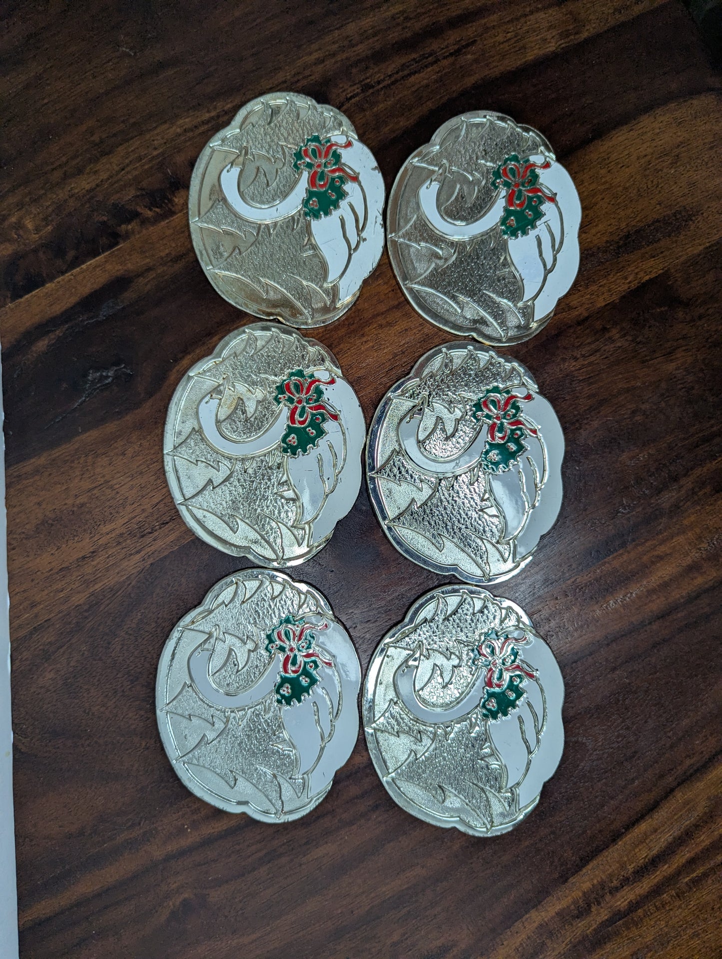WM A Rogers Ltd. Holiday Collection Coasters