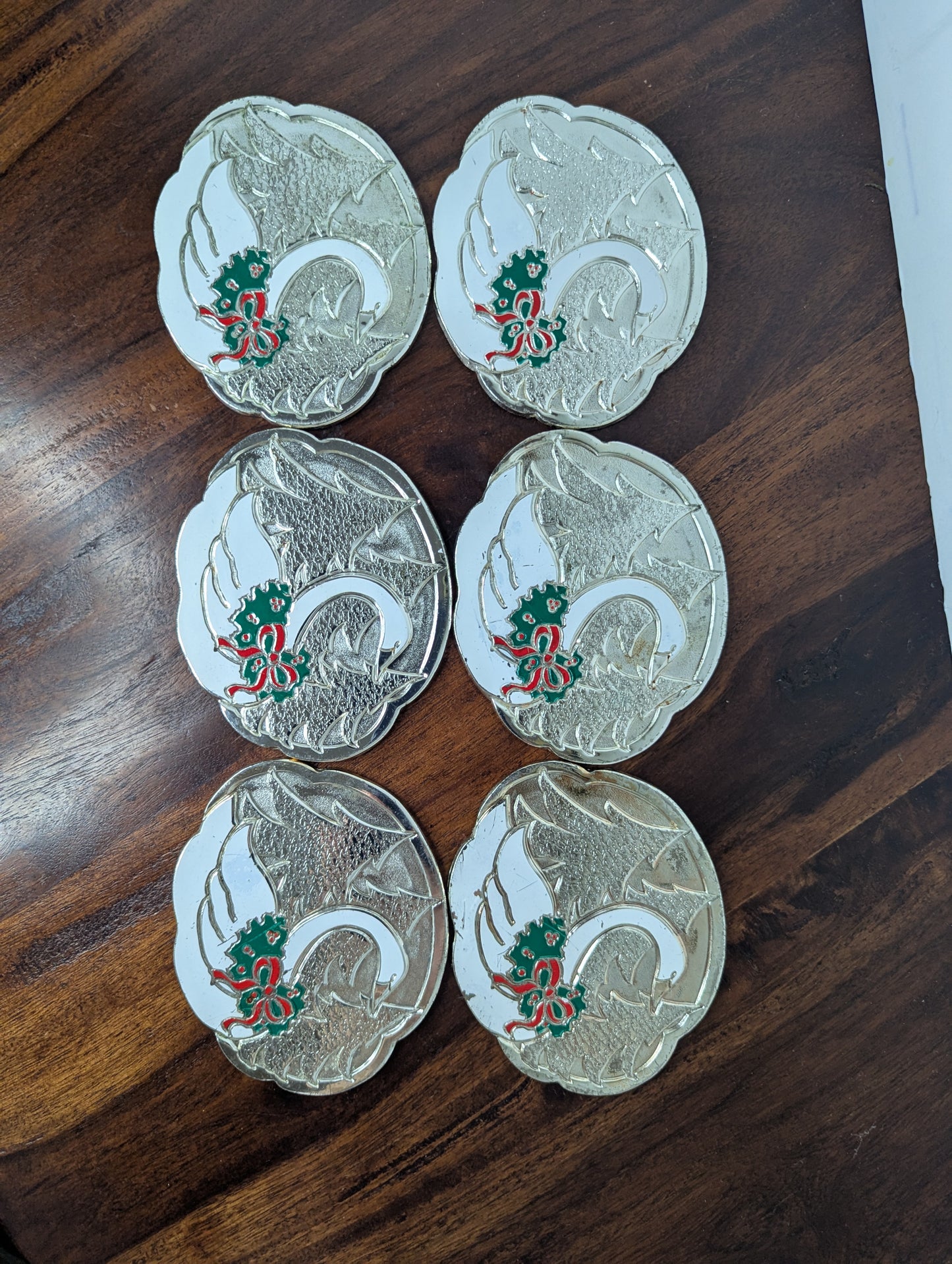 WM A Rogers Ltd. Holiday Collection Coasters
