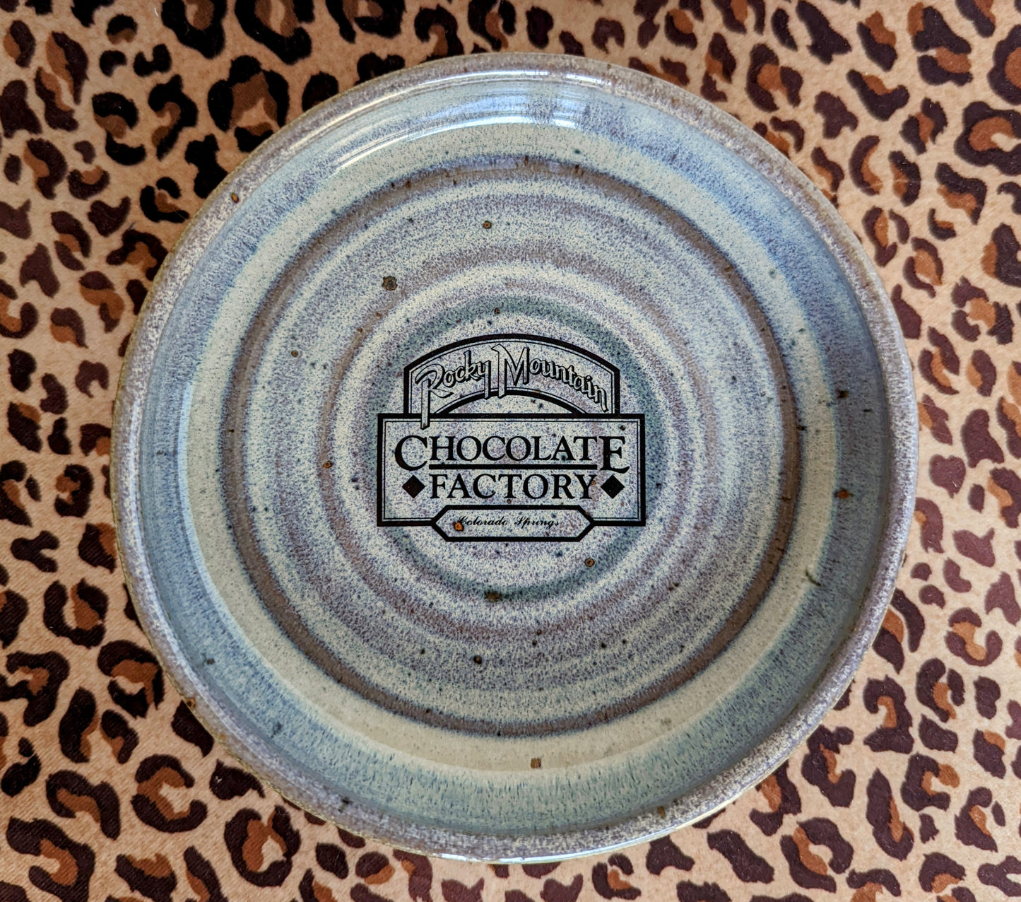 Vintage Rocky Mountain Chocolate Factory Candy Dish