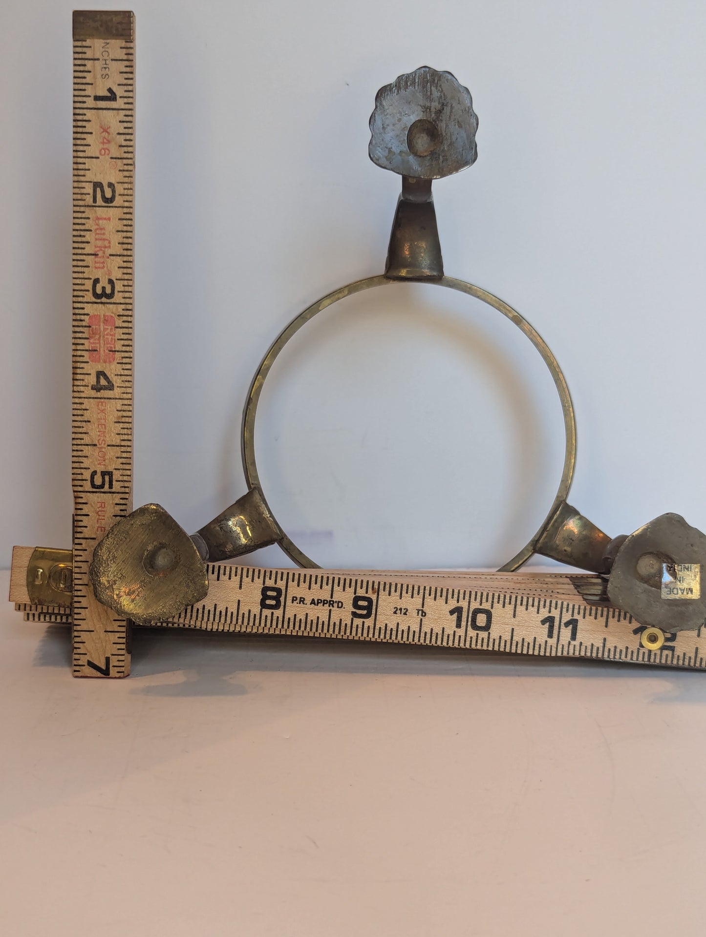 Vintage Brass Rose Bowl Stand