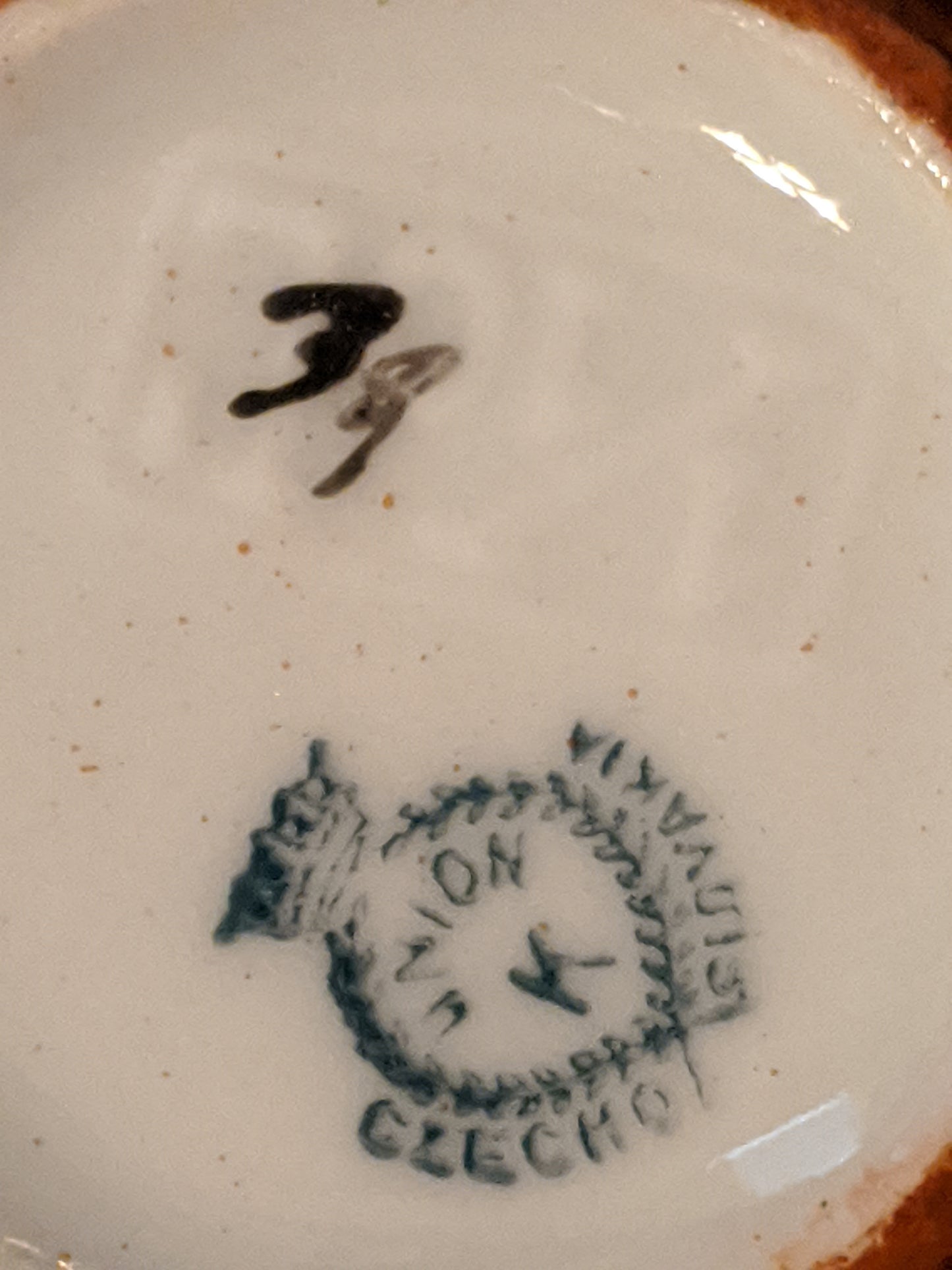 Czechoslovakia Union K Porcelain Creamer