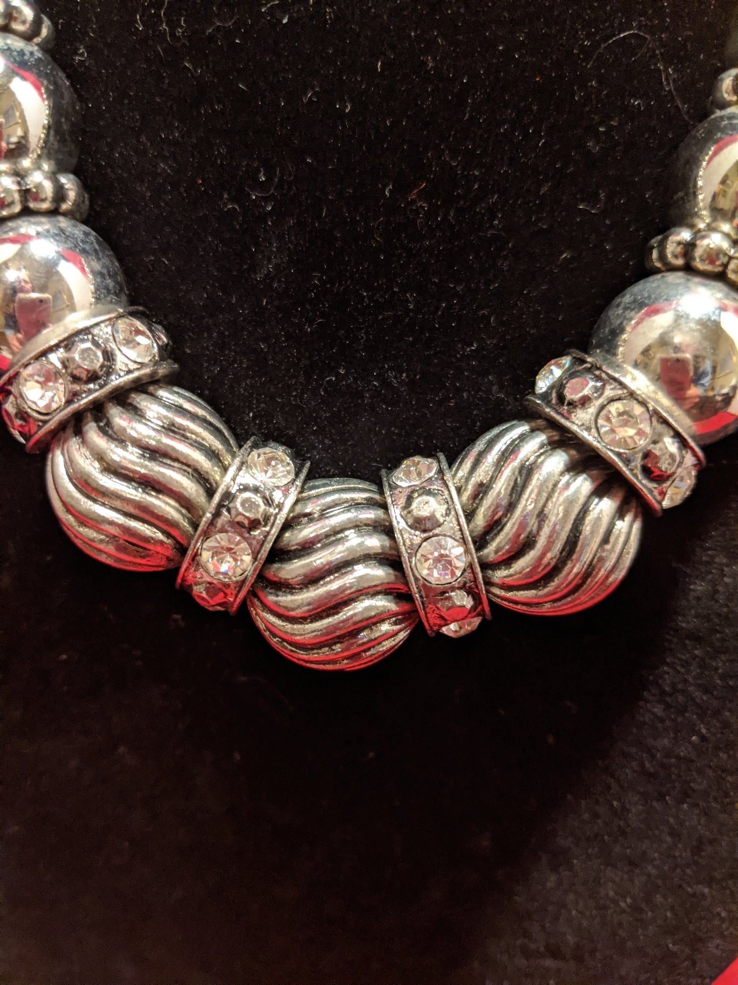 Chunky Southwest Silver Necklace