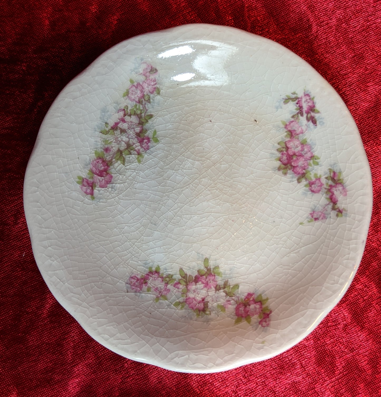 Antique Johnson Brothers England Butter Pats Plates (8)