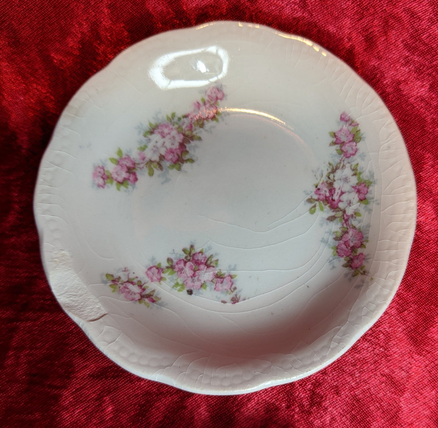 Antique Johnson Brothers England Butter Pats Plates (8)