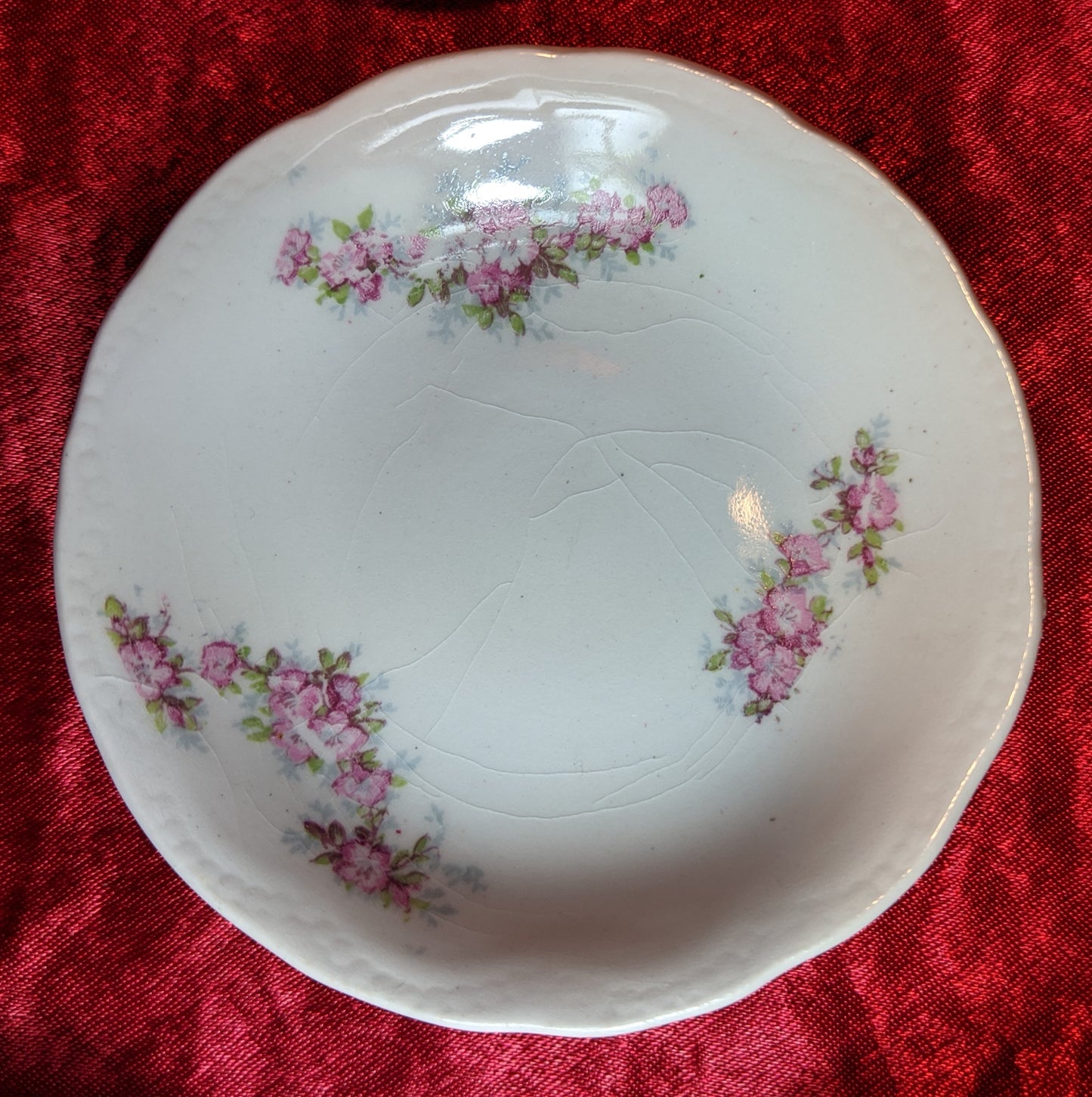 Antique Johnson Brothers England Butter Pats Plates (8)
