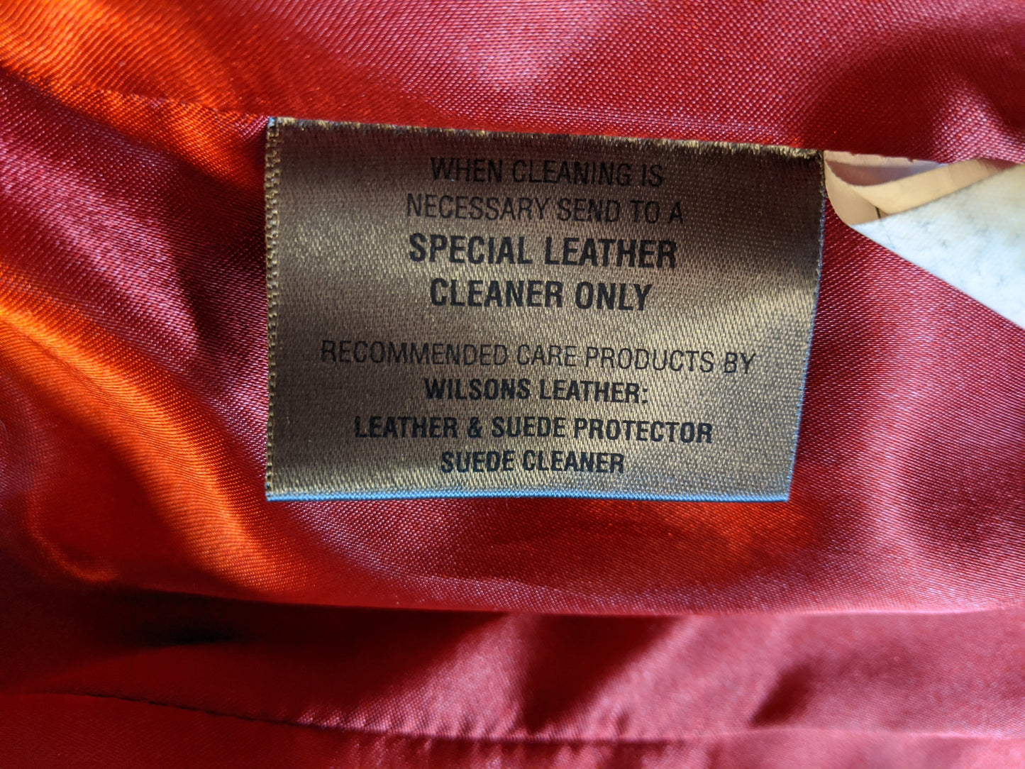 Wilsons Womens Leather Jacket.