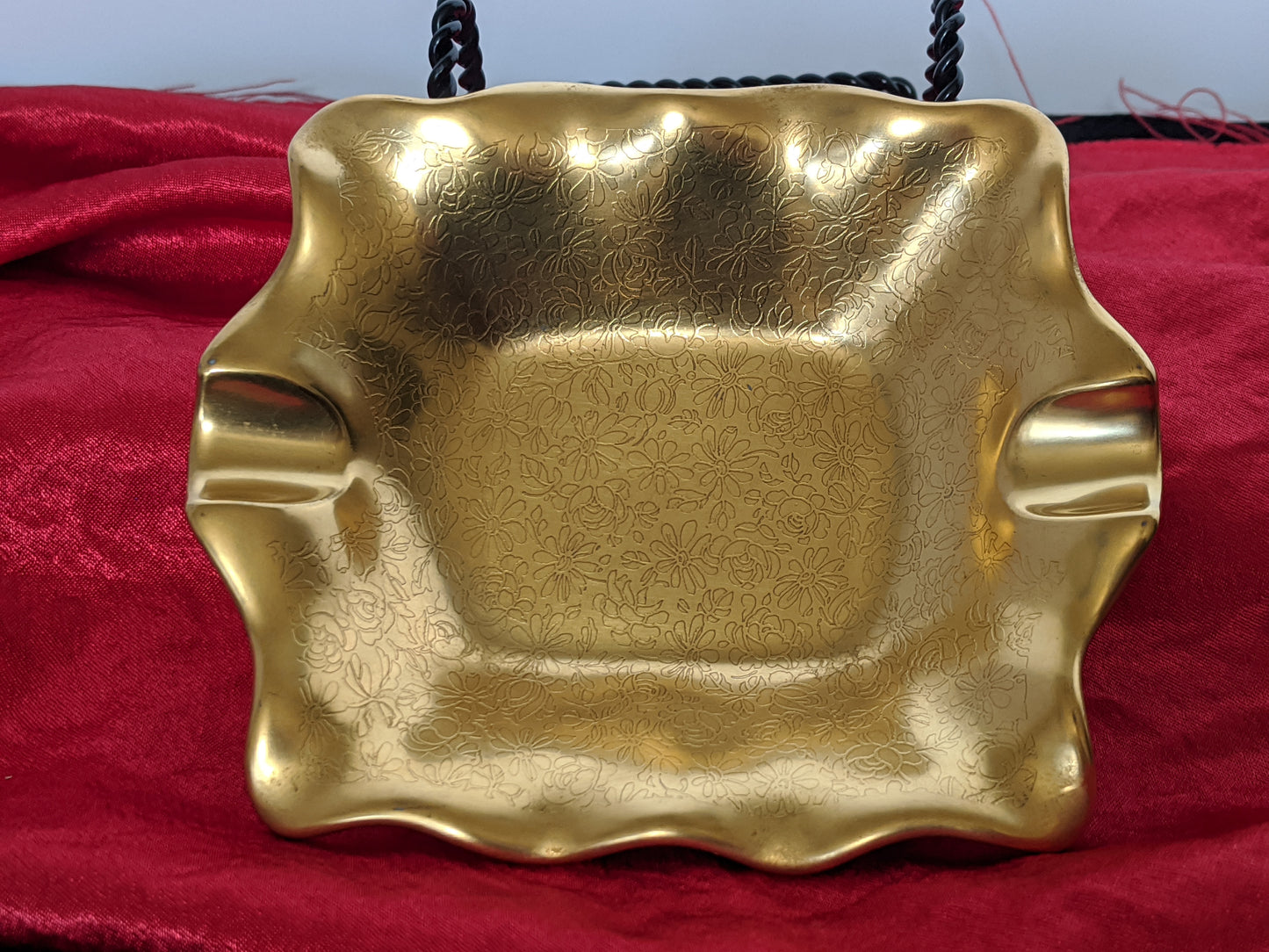 Pickard China Gold Ashtray/trinket dish