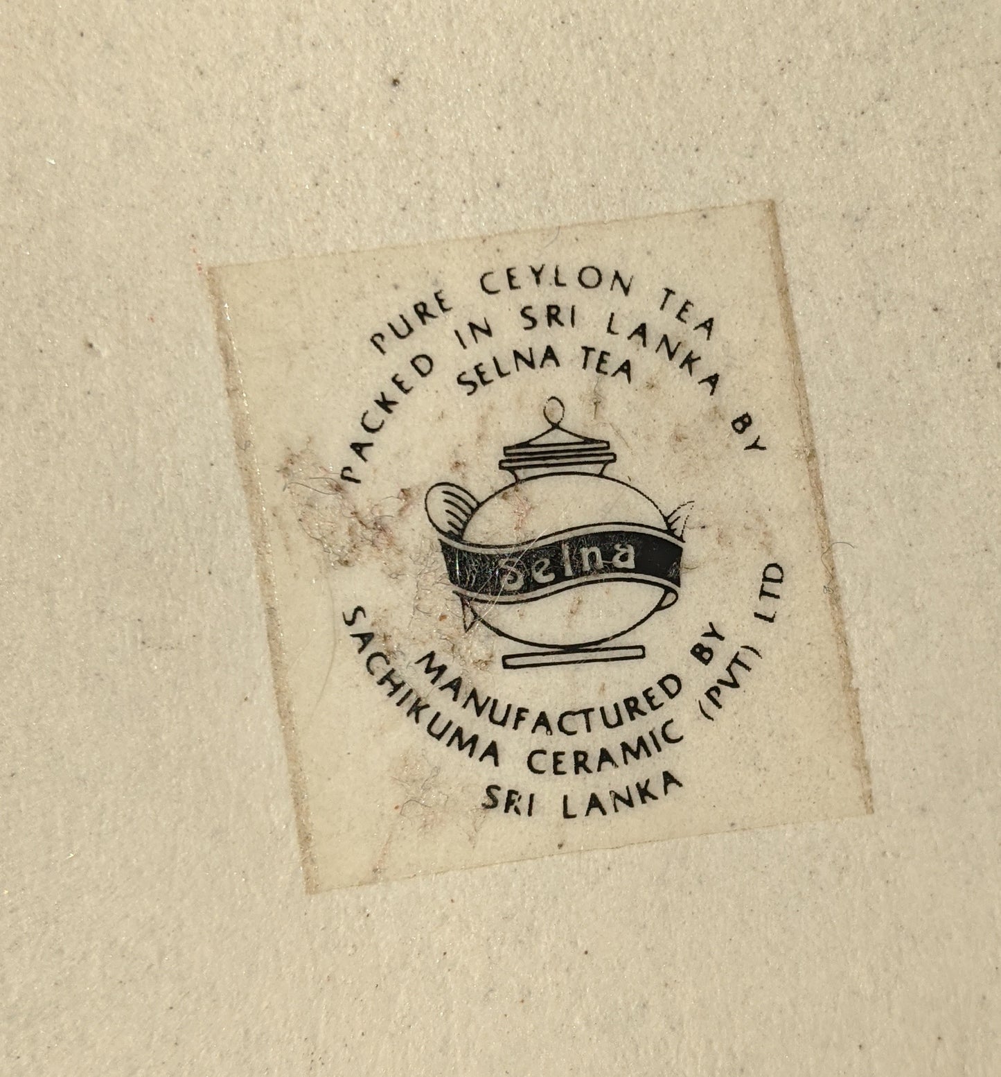 Ceramic Sri Lanka Tea Box