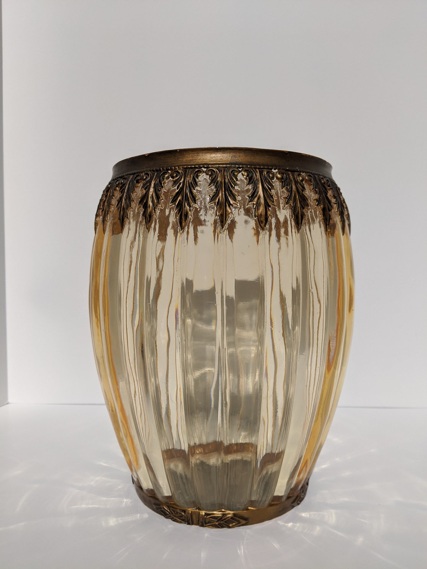 Mid Century Modern Lucite Vase