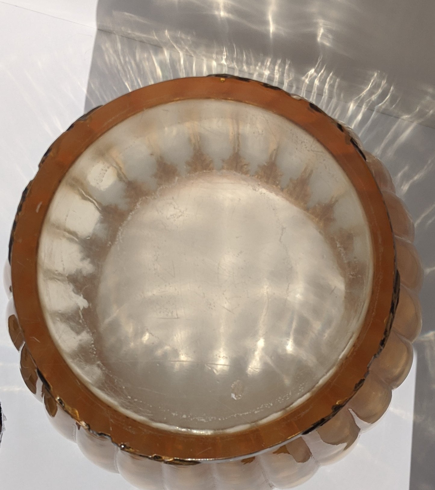 Mid Century Modern Lucite Vase
