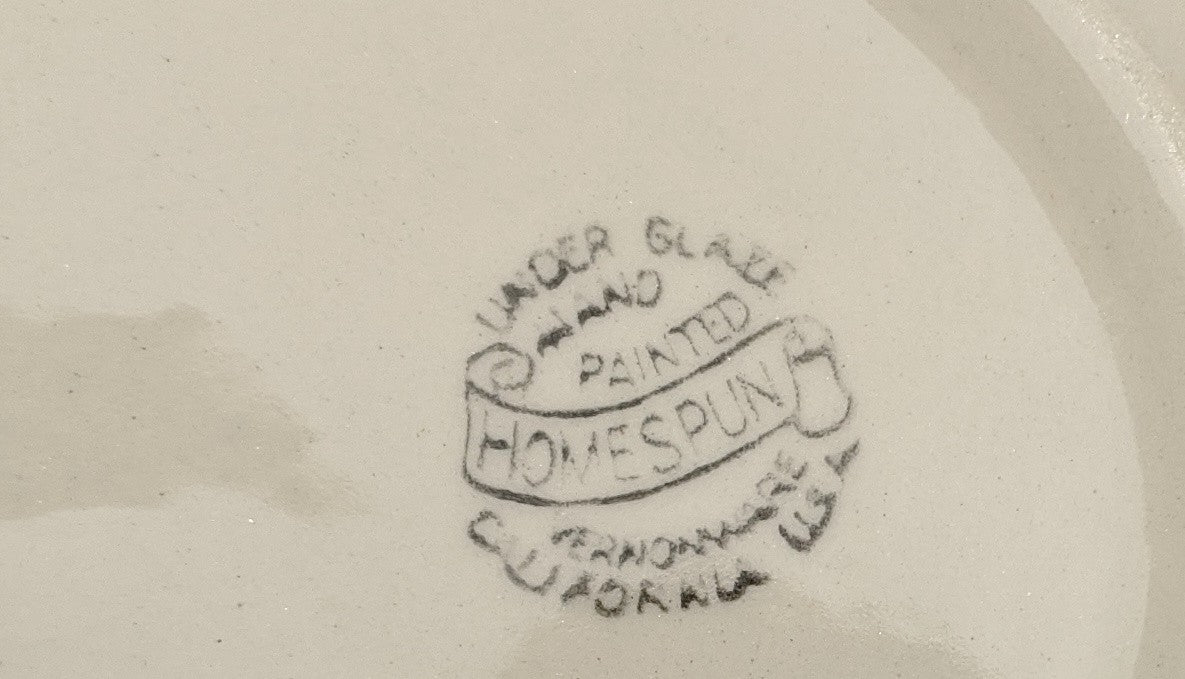 Vernonware California, 12" Platter 1949-58