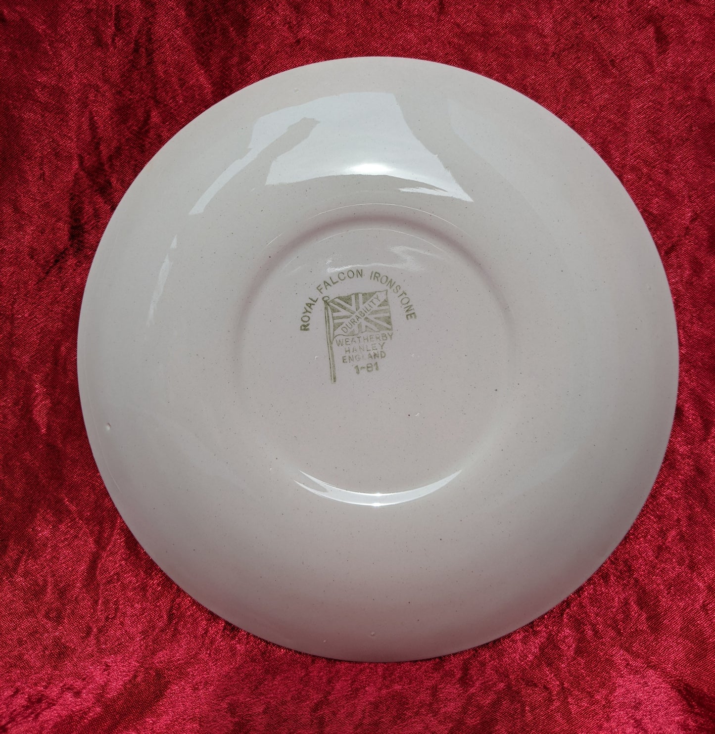 Commemorative Biscuit Plate 1981 H.R.H. Prince Charles and Lady Diana Spencer Wedding