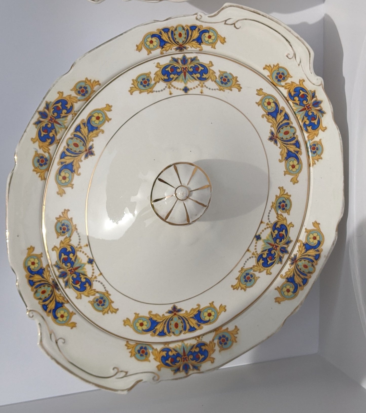 Grindley England Vintage Covered Vegetable China Dinnerware (2)