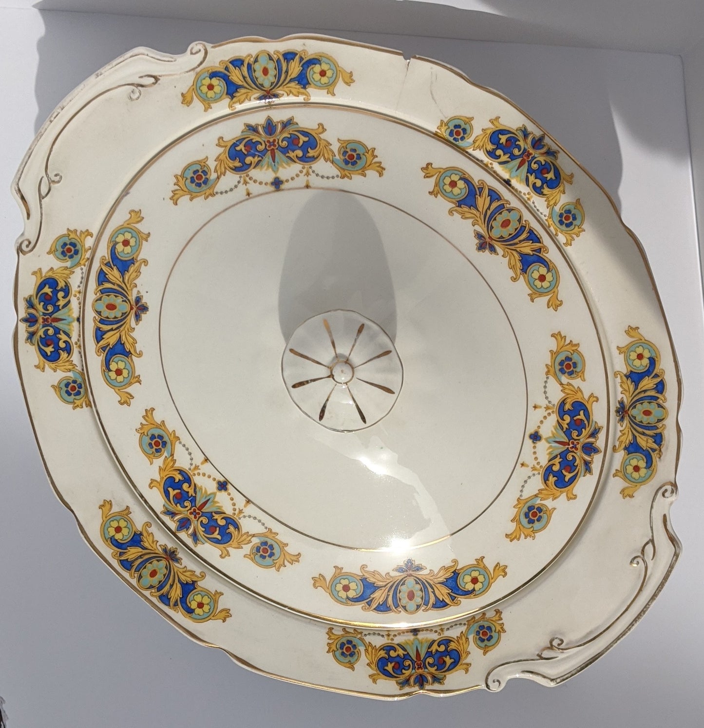 Grindley England Vintage Covered Vegetable China Dinnerware (2)