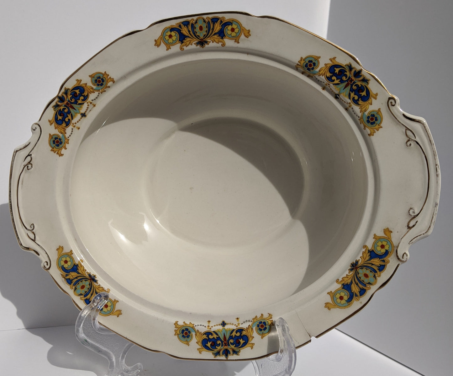 Grindley England Vintage Covered Vegetable China Dinnerware (2)